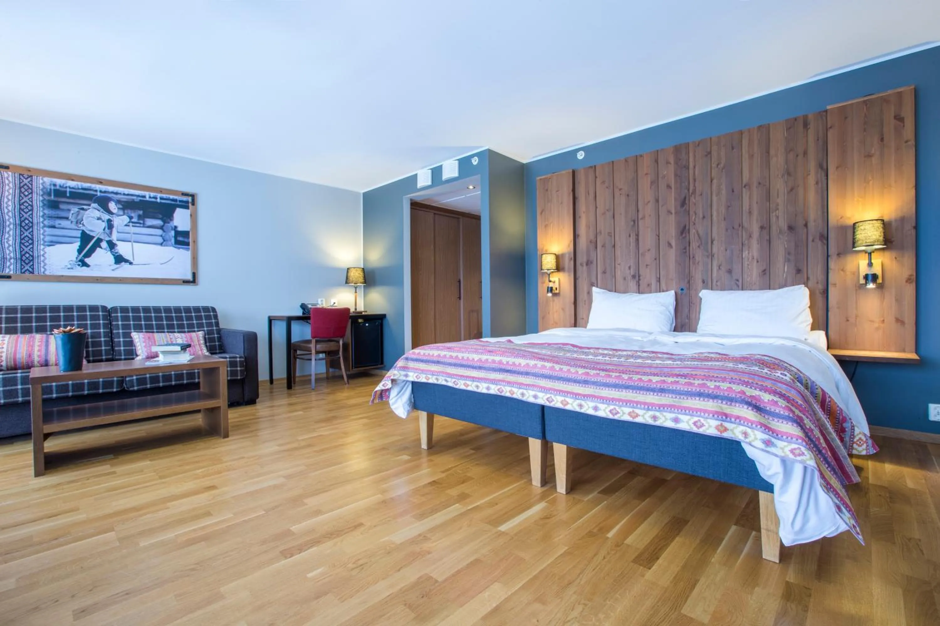 Bed in Skistar Lodge Trysil