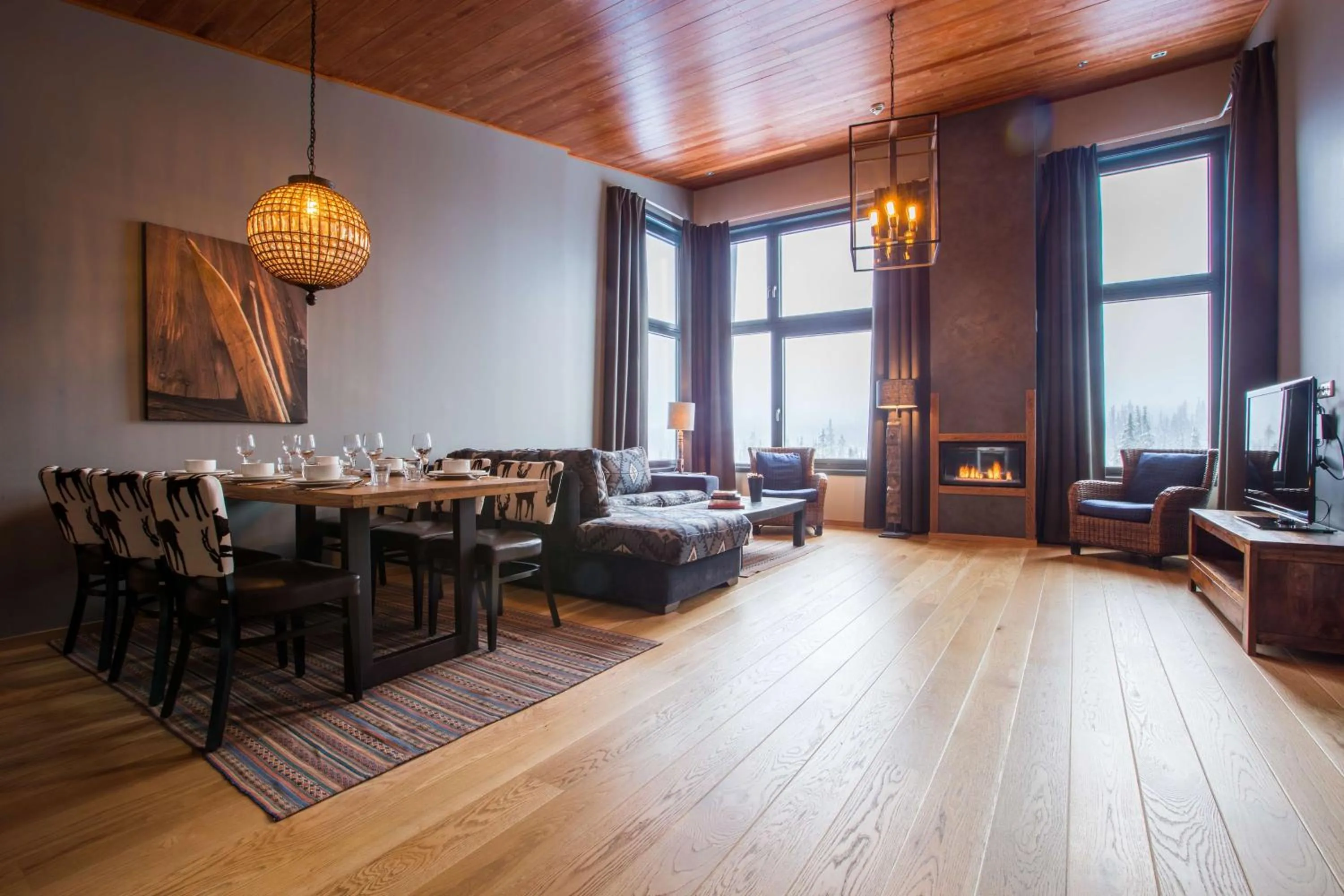 Living room in Skistar Lodge Trysil