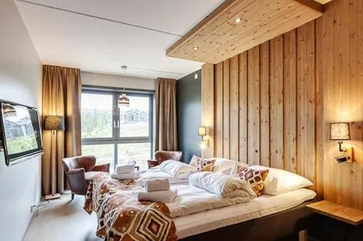 Bed in Skistar Lodge Trysil