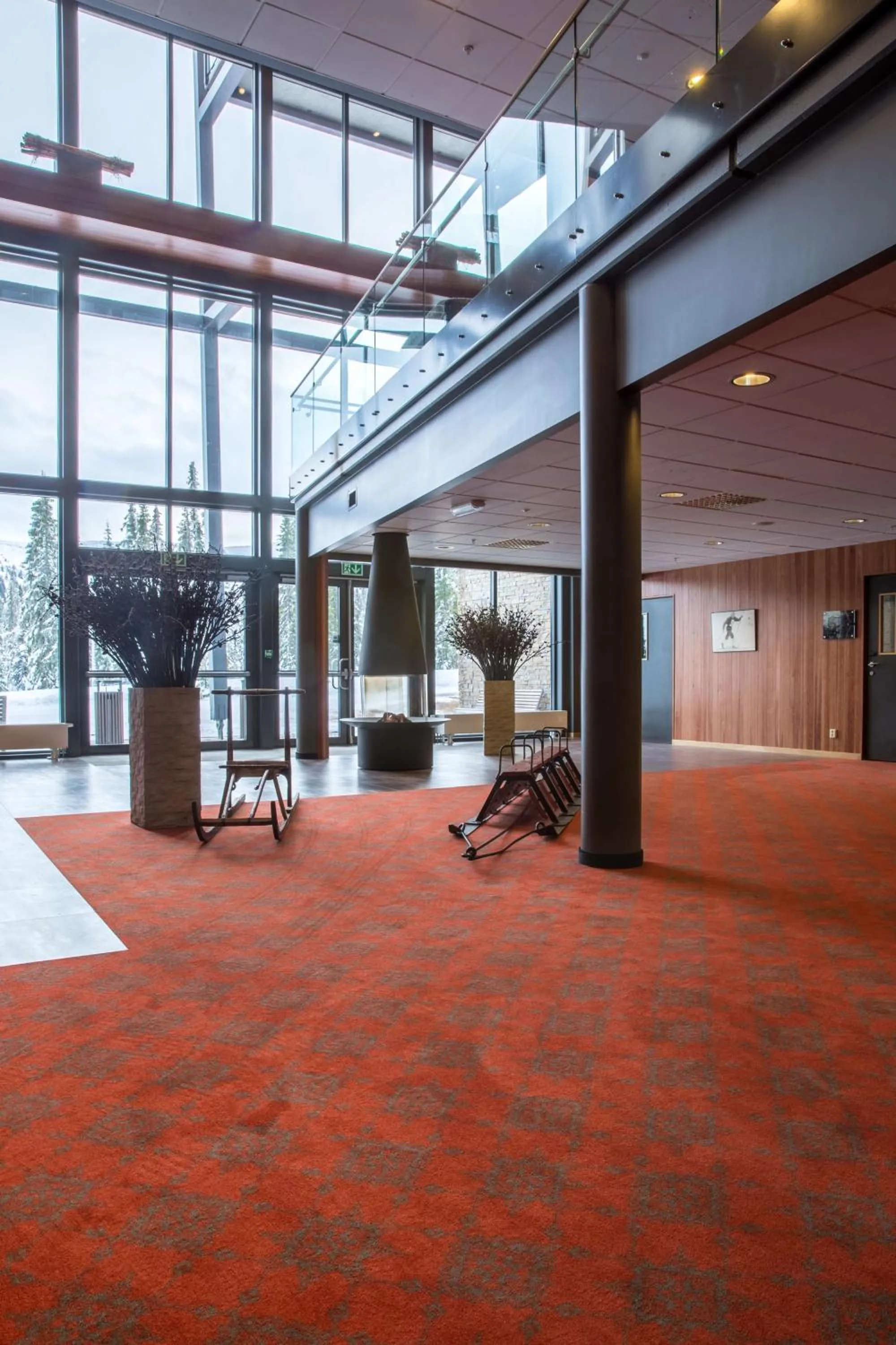 Lobby or reception in Skistar Lodge Trysil