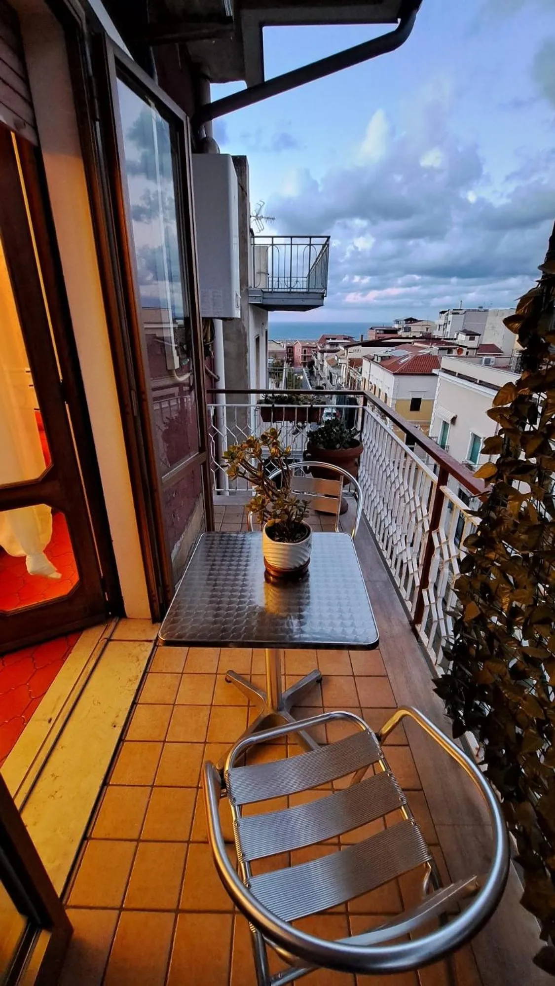 Balcony/Terrace in B&B Centrum Palmi