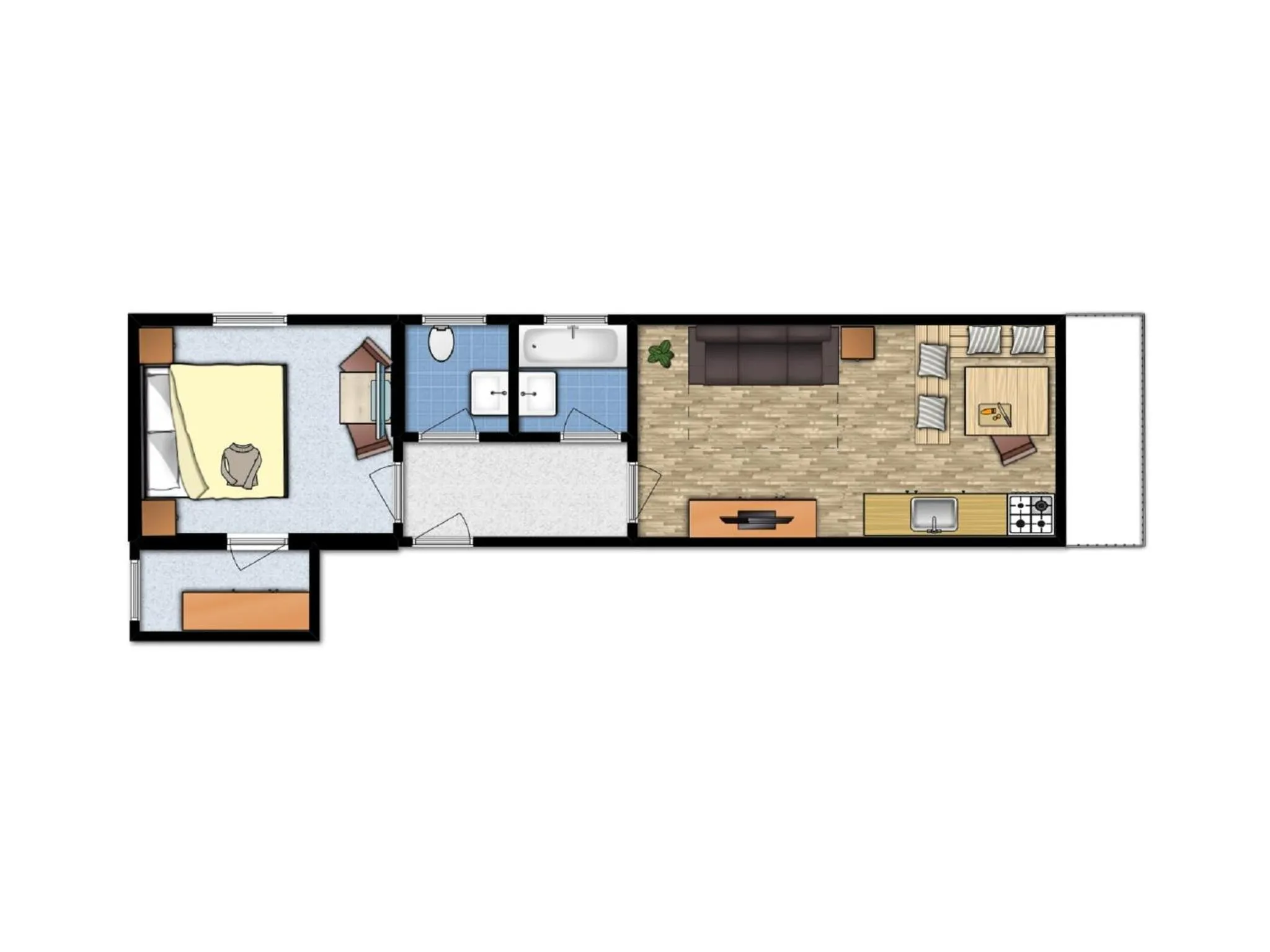 Floor plan in Kristiania