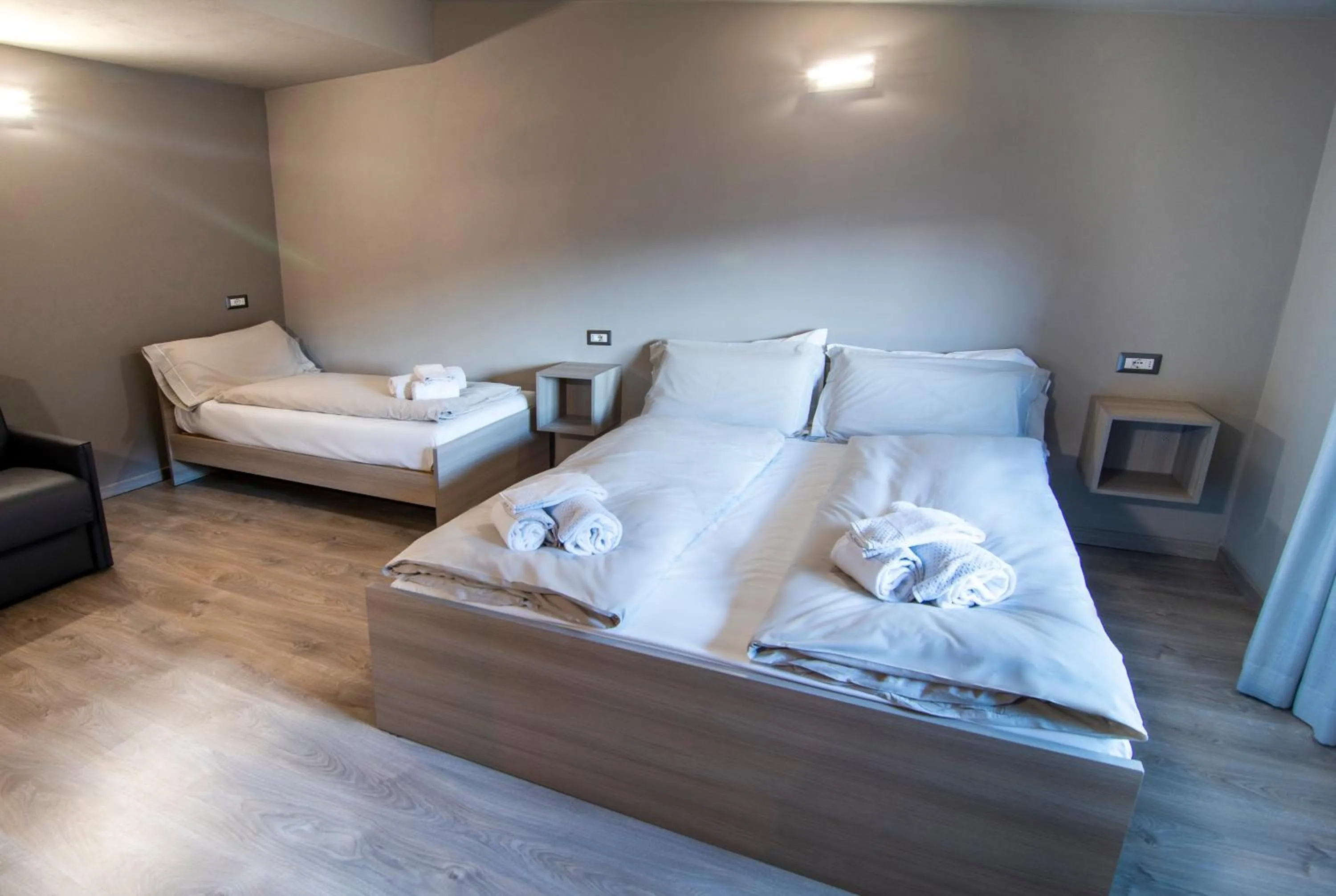 Bedroom, Bed in Hotel Saligari