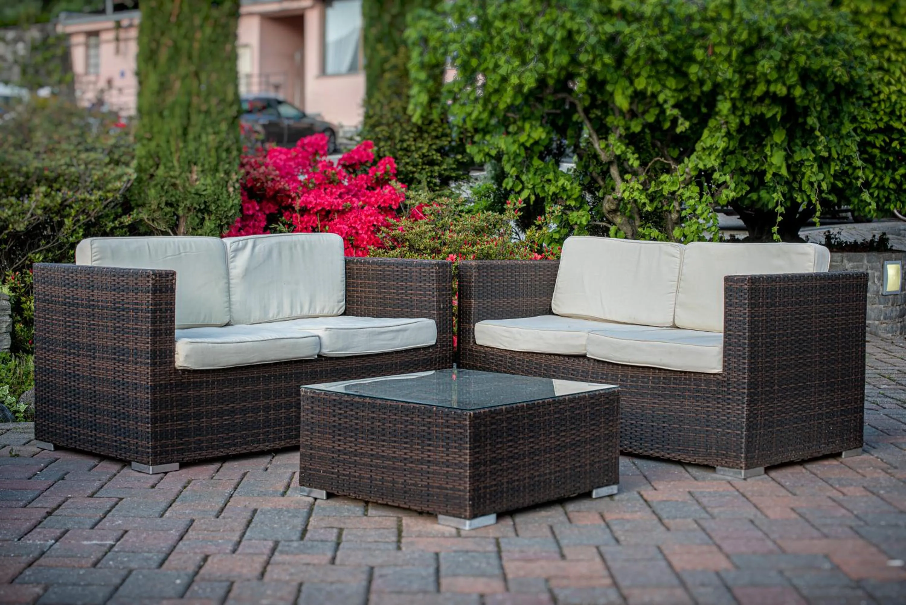 Garden in Hotel Saligari