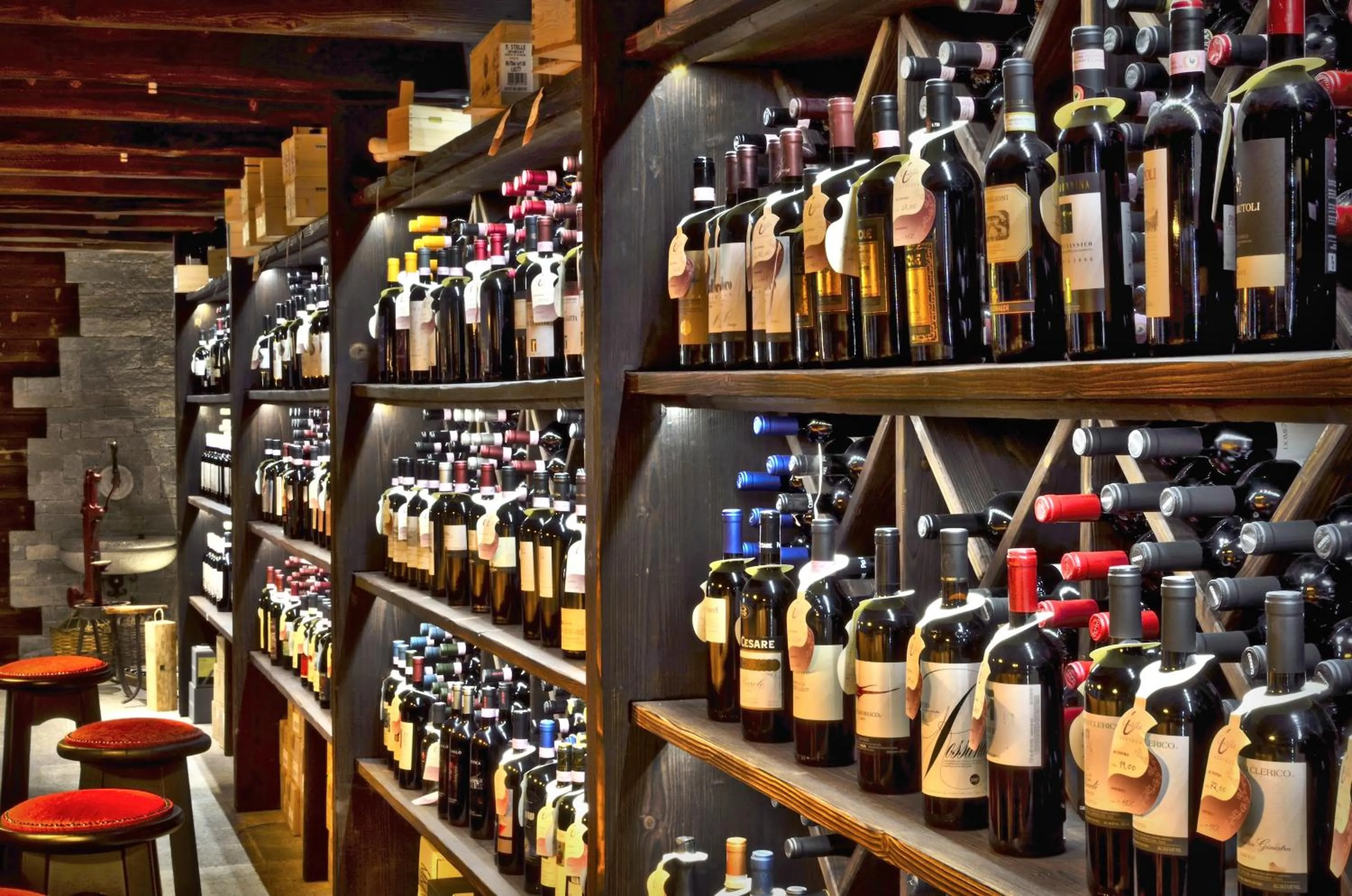 Decorative detail in Hotel Saligari