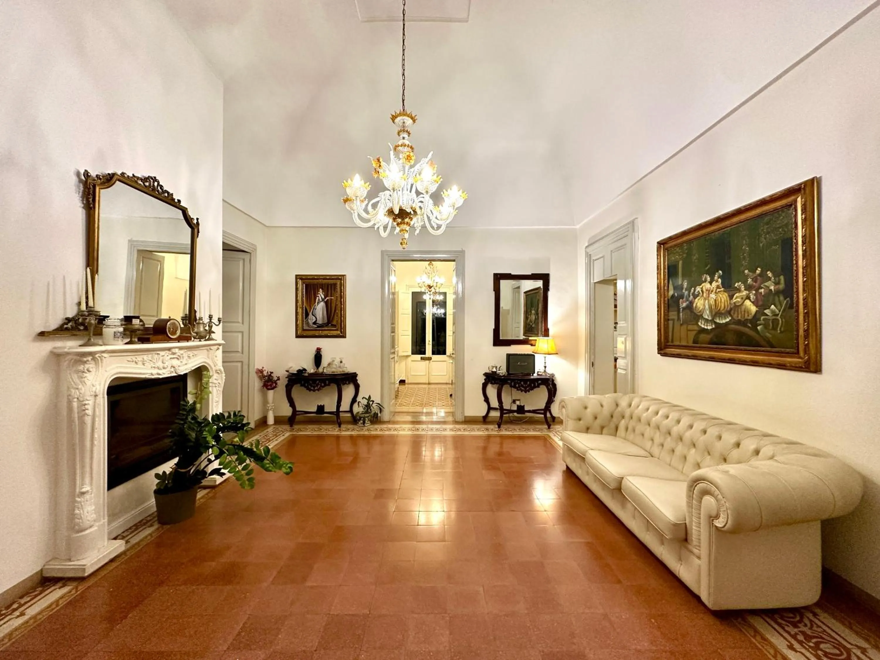 Lounge or bar in Villa Scinata Dimora Storica