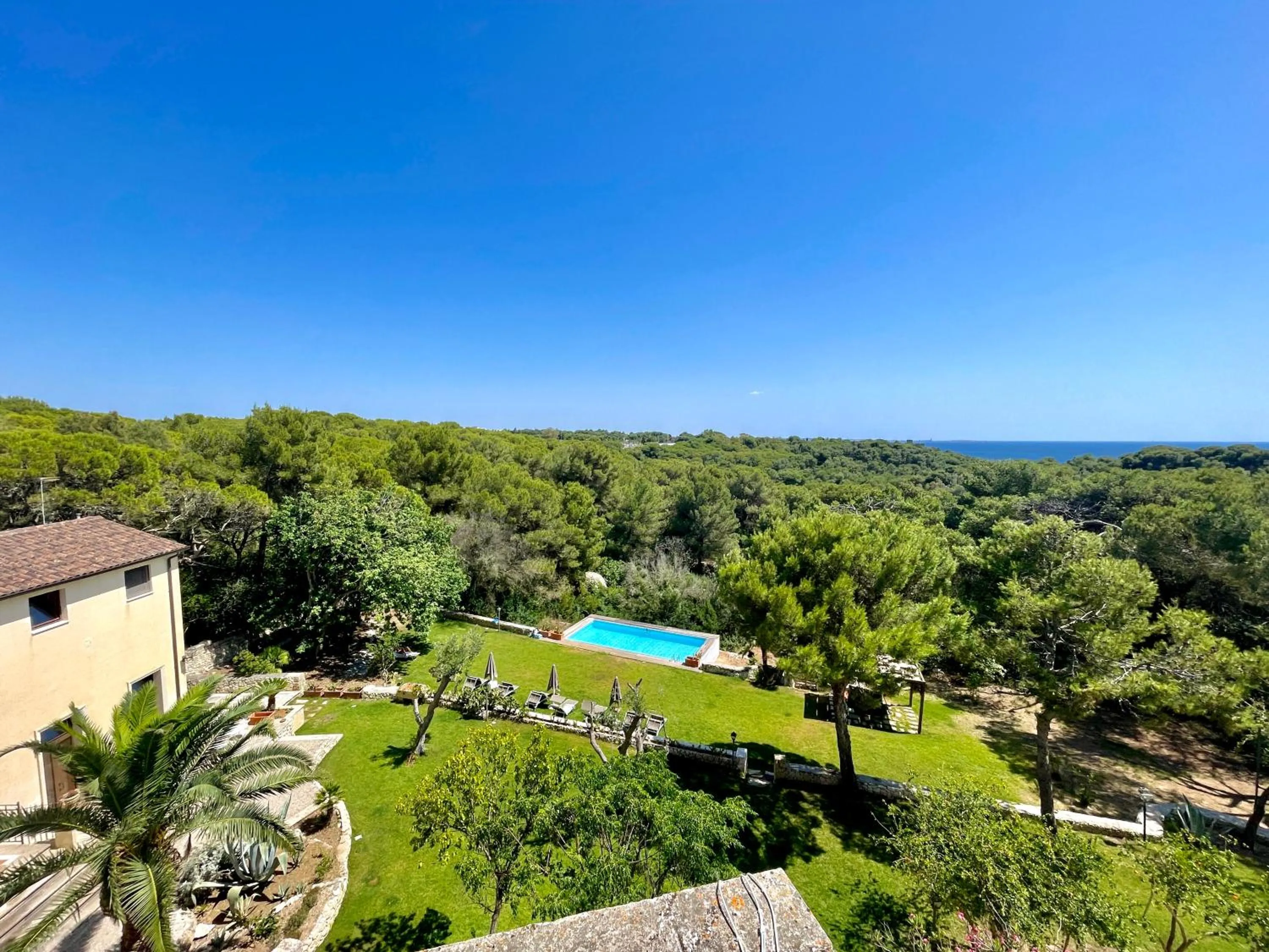 Swimming pool in Villa Scinata Dimora Storica