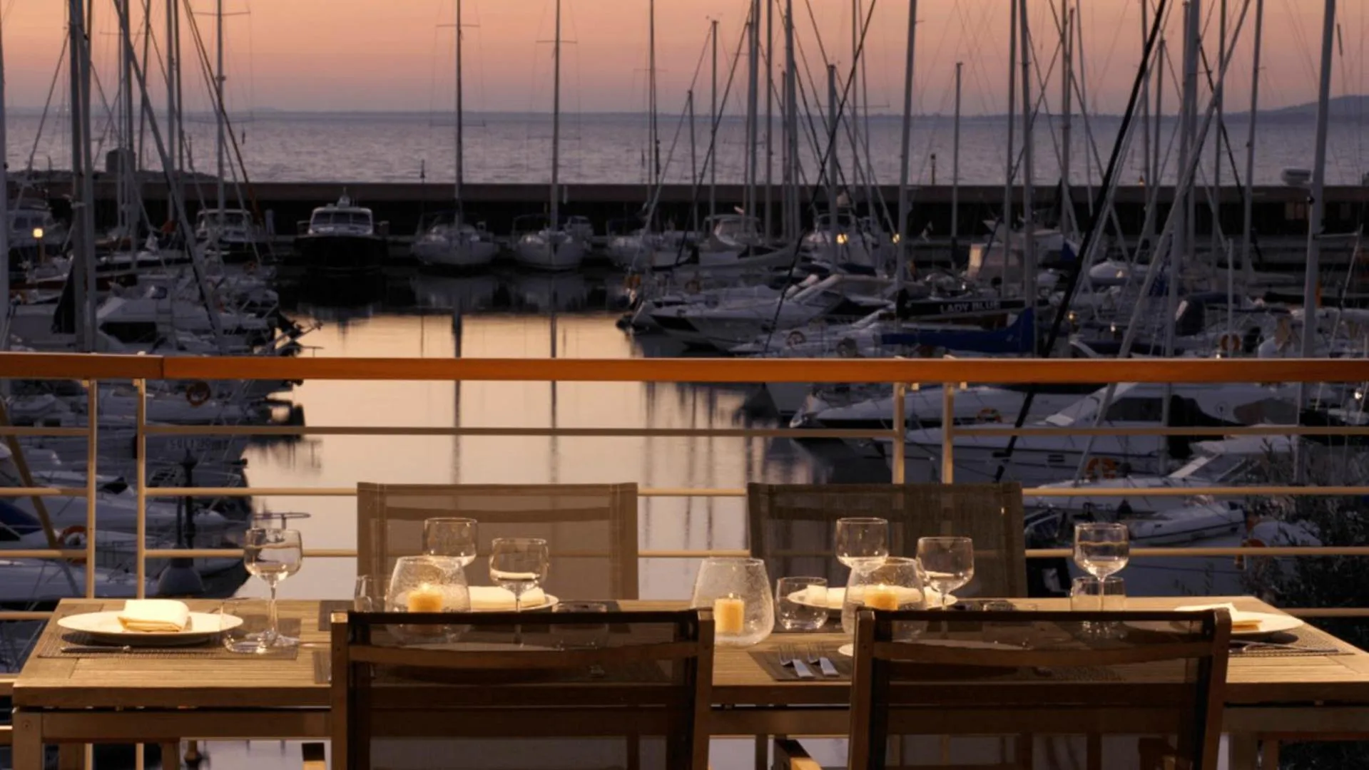 Bird's eye view in Marina di Scarlino Resort