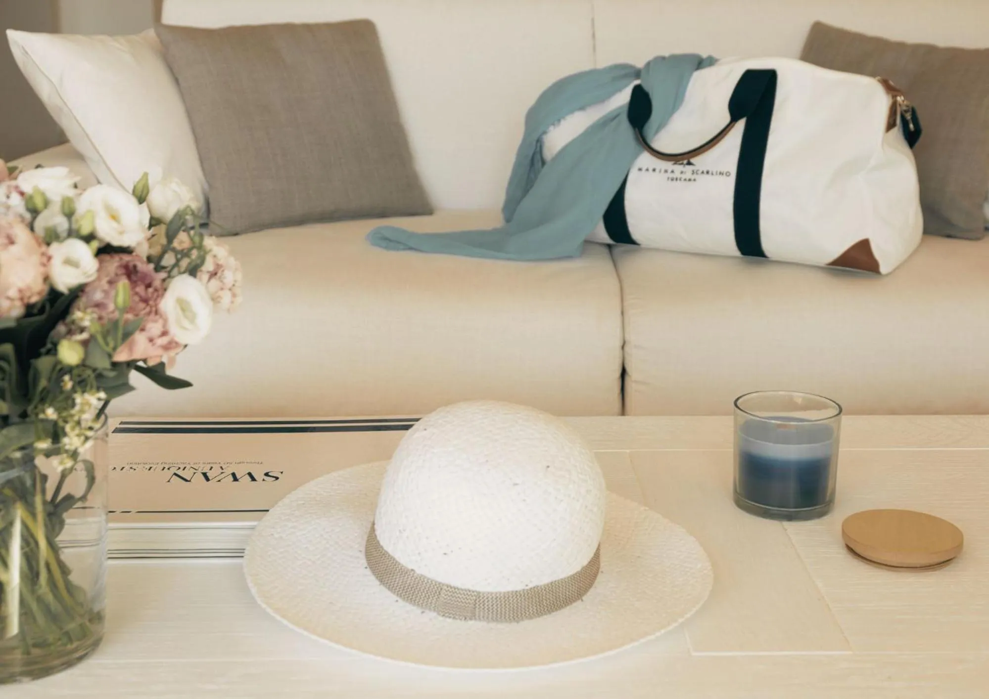 Living room in Marina di Scarlino Resort