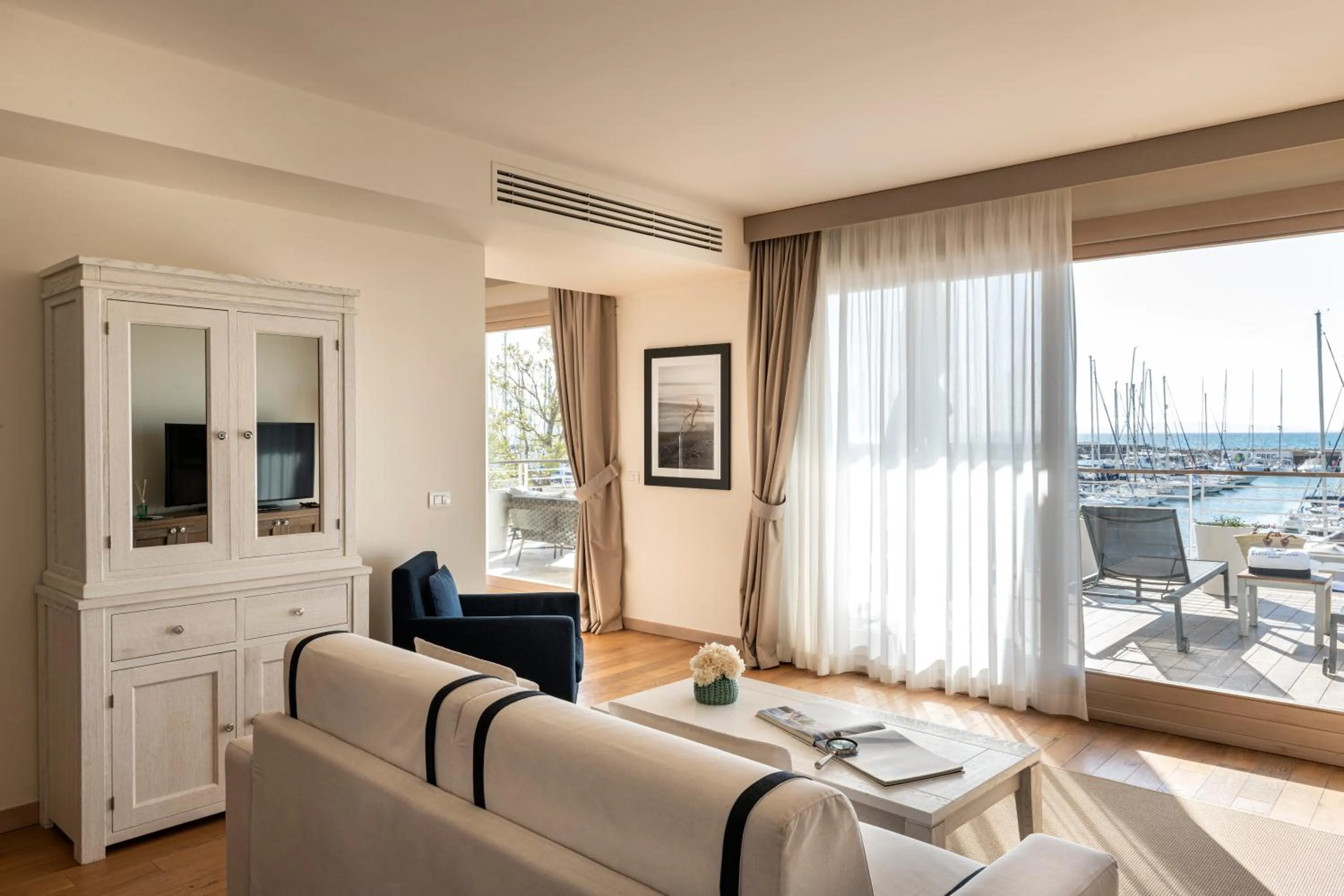 Living room in Marina di Scarlino Resort