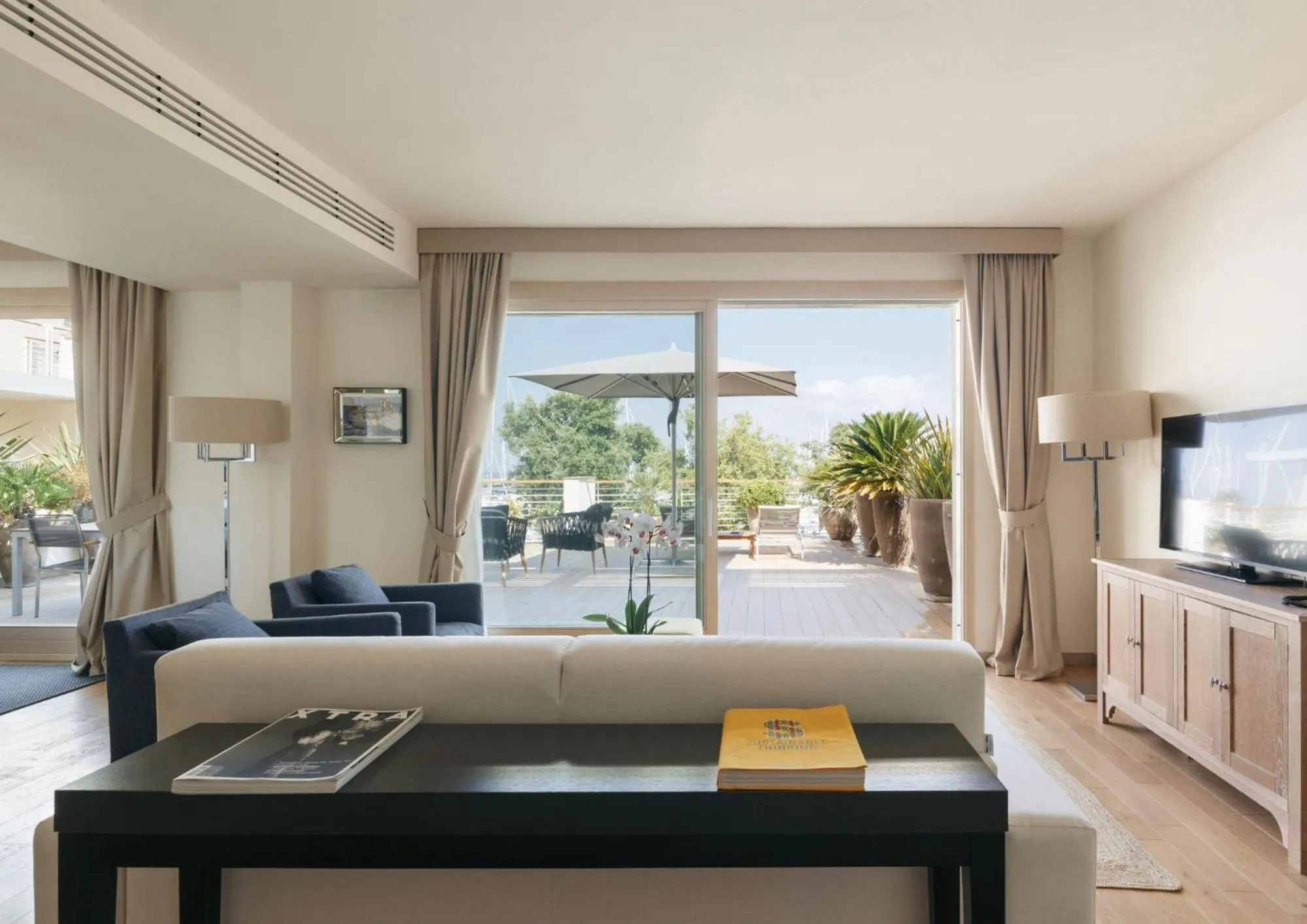 Living room in Marina di Scarlino Resort