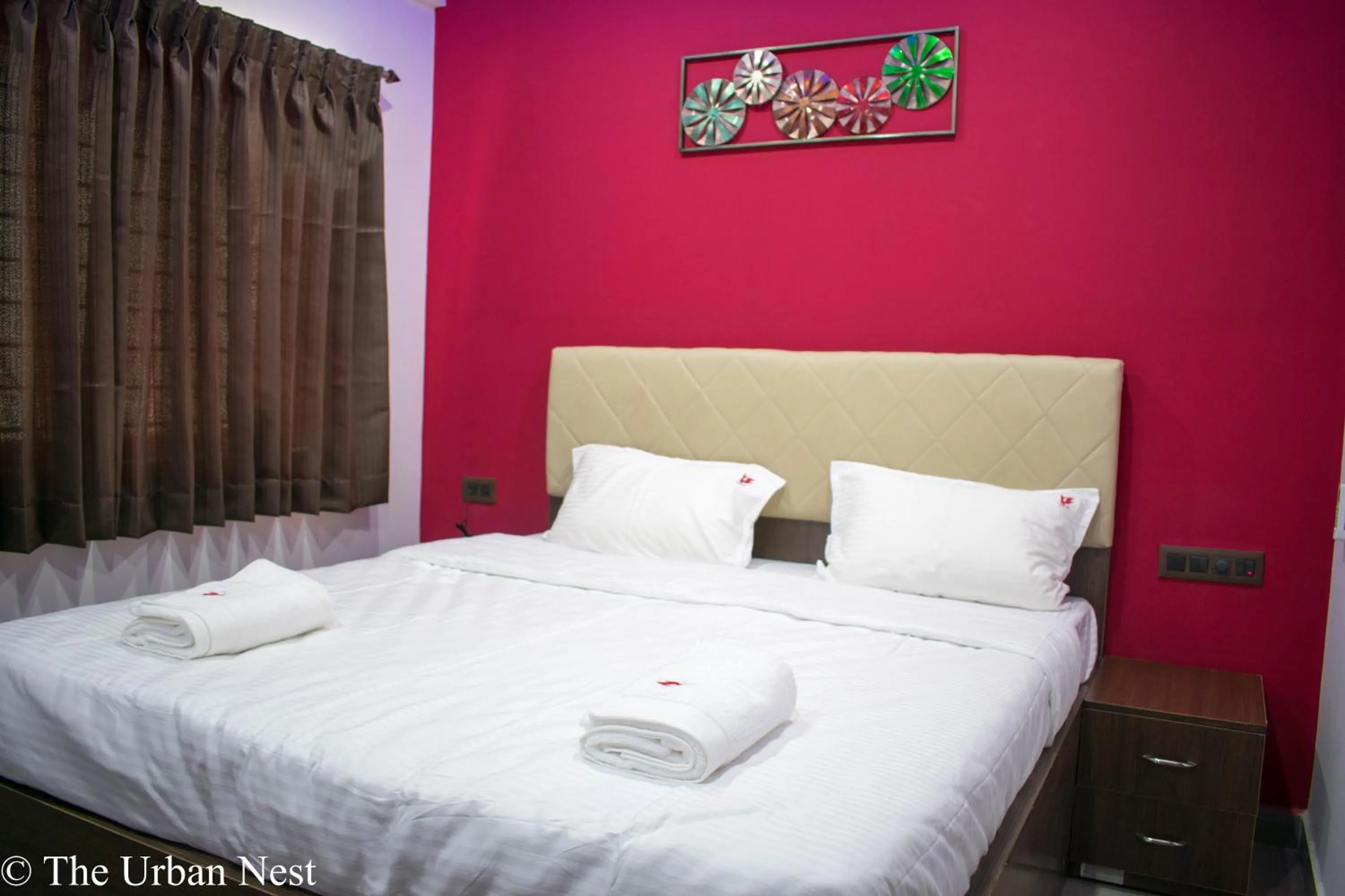 Bedroom, Bed in The Urban Nest