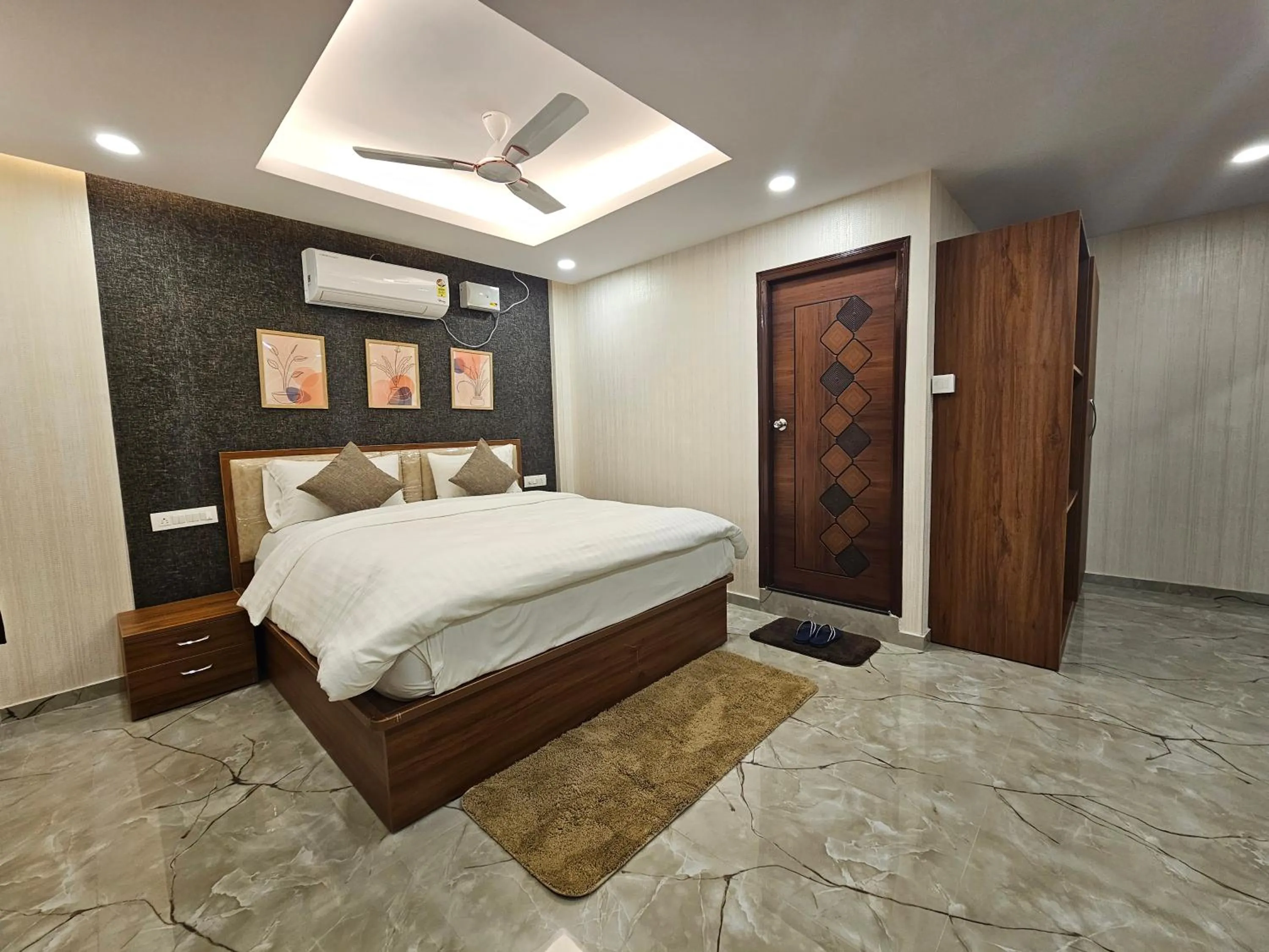 Bedroom, Bed in The Urban Nest