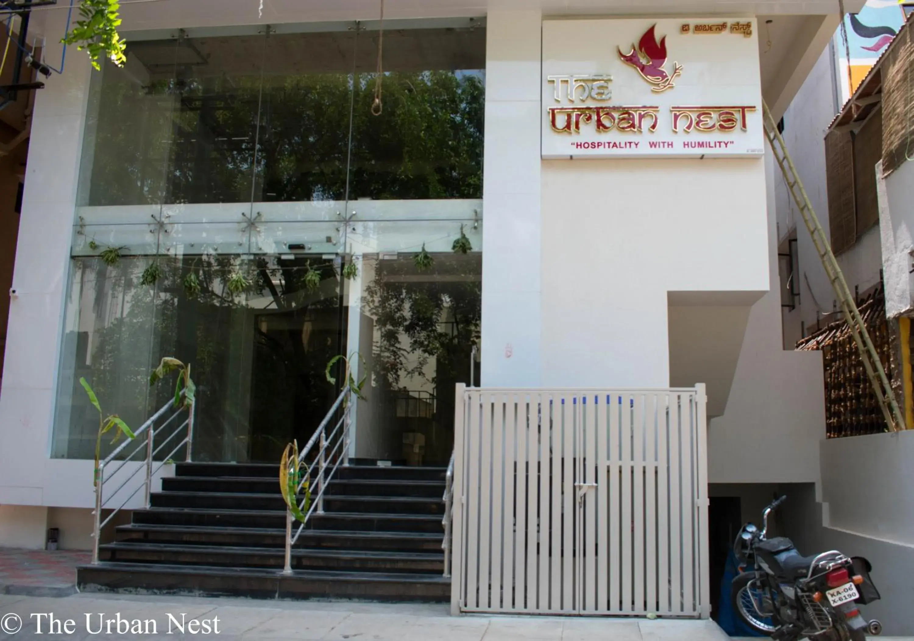 Facade/entrance in The Urban Nest Facade/entrance in The Urban Nest