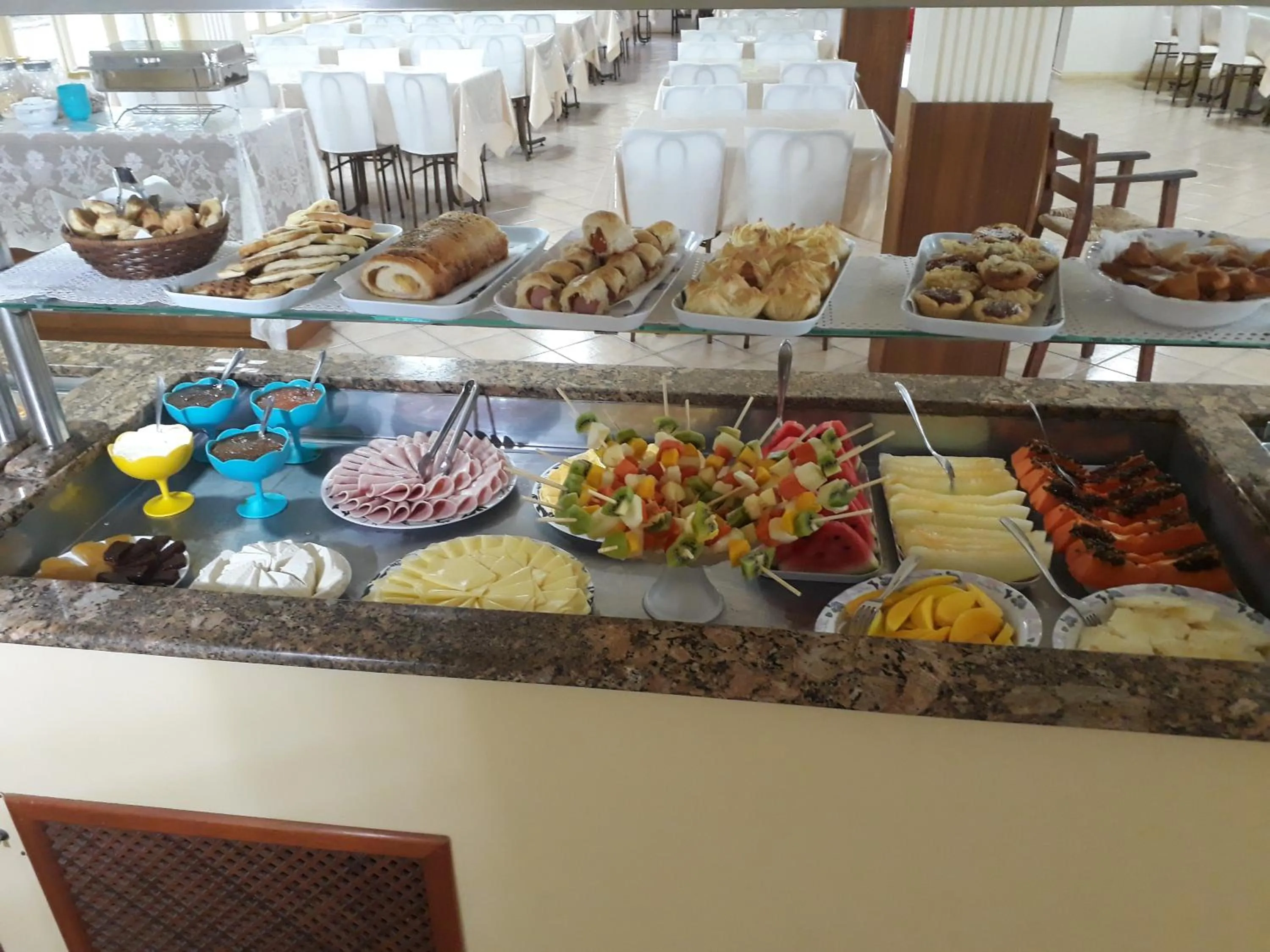 Breakfast in Hotel Pousada Ilha do Mar Bombinhas