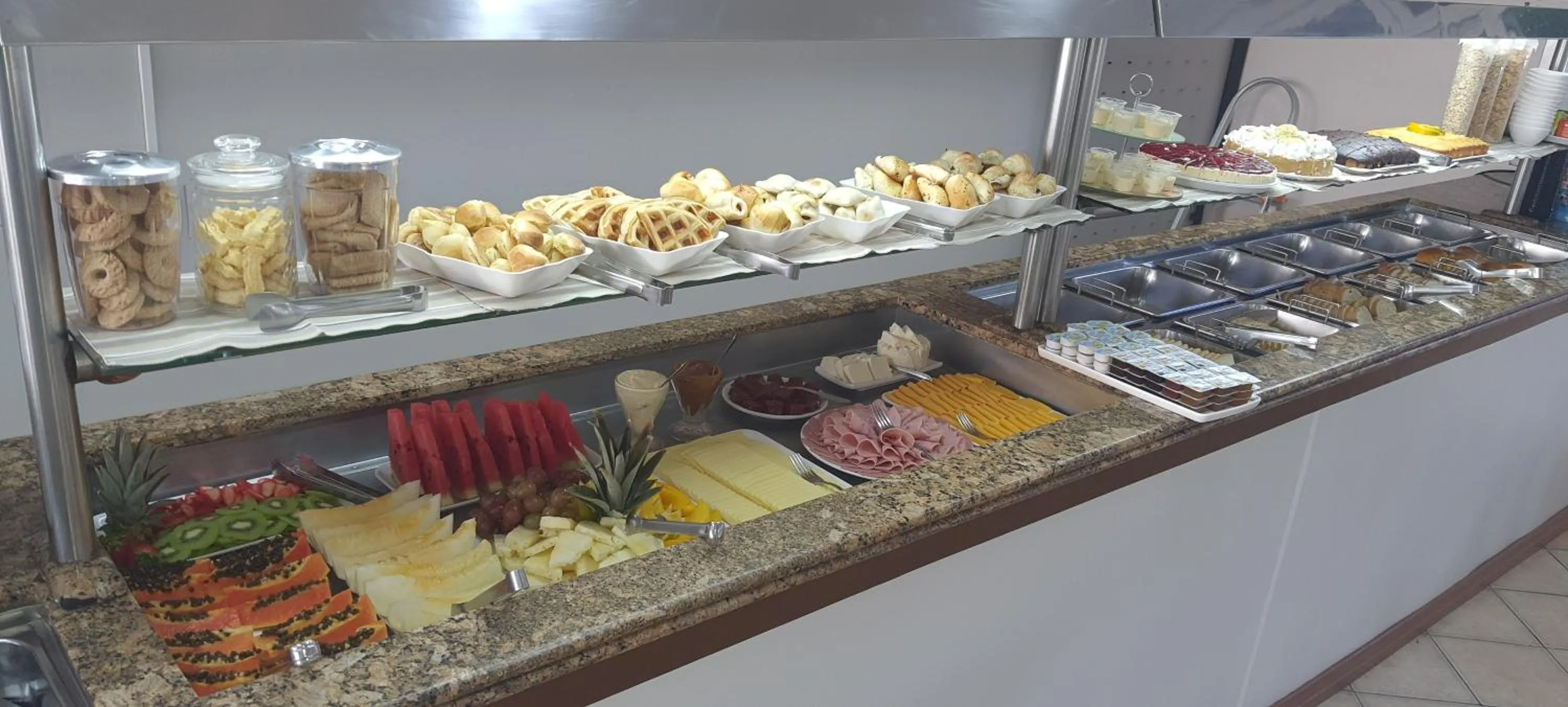 Breakfast in Hotel Pousada Ilha do Mar Bombinhas