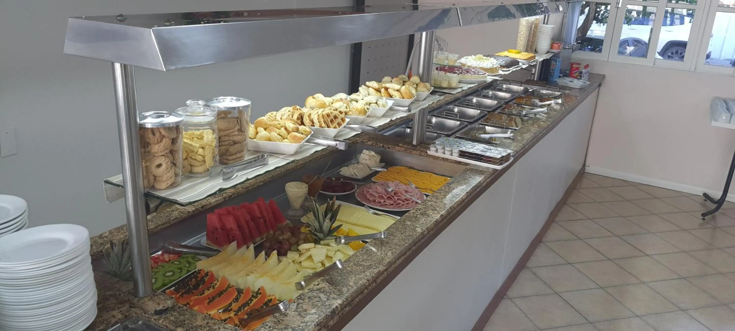 Breakfast in Hotel Pousada Ilha do Mar Bombinhas