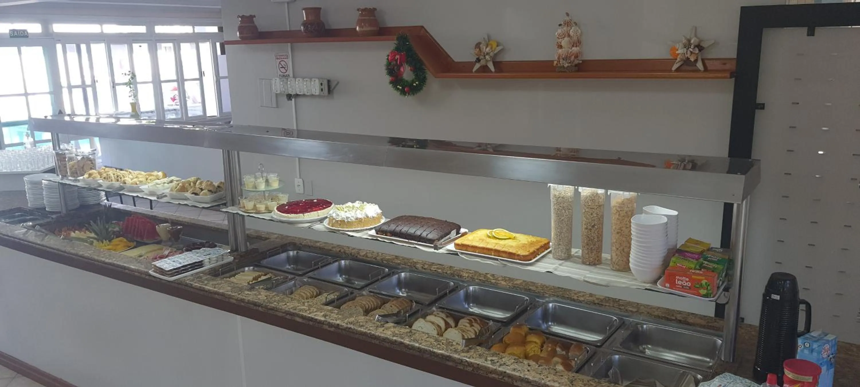 Breakfast in Hotel Pousada Ilha do Mar Bombinhas