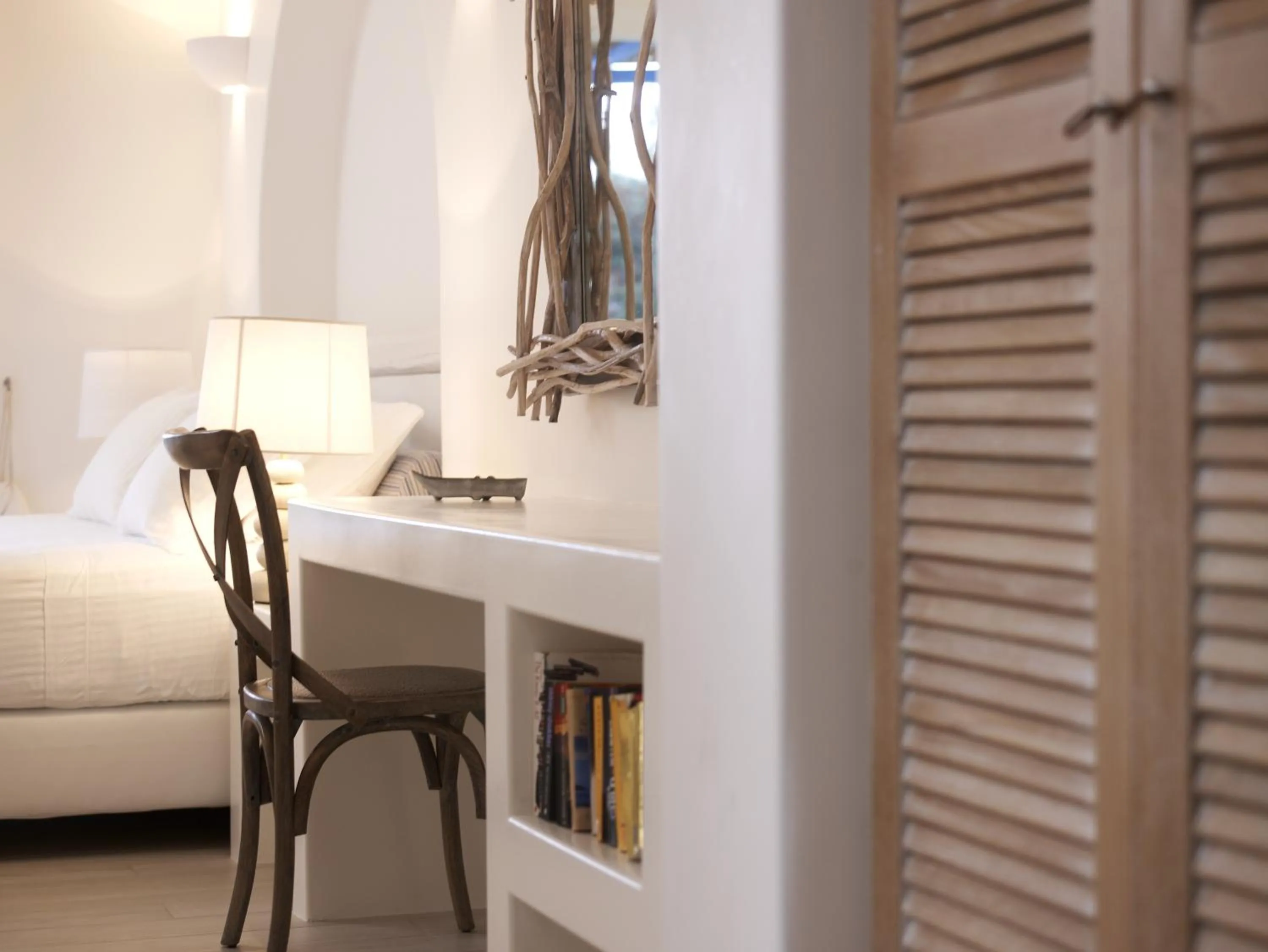 Bed in Villa Marandi Luxury Suites