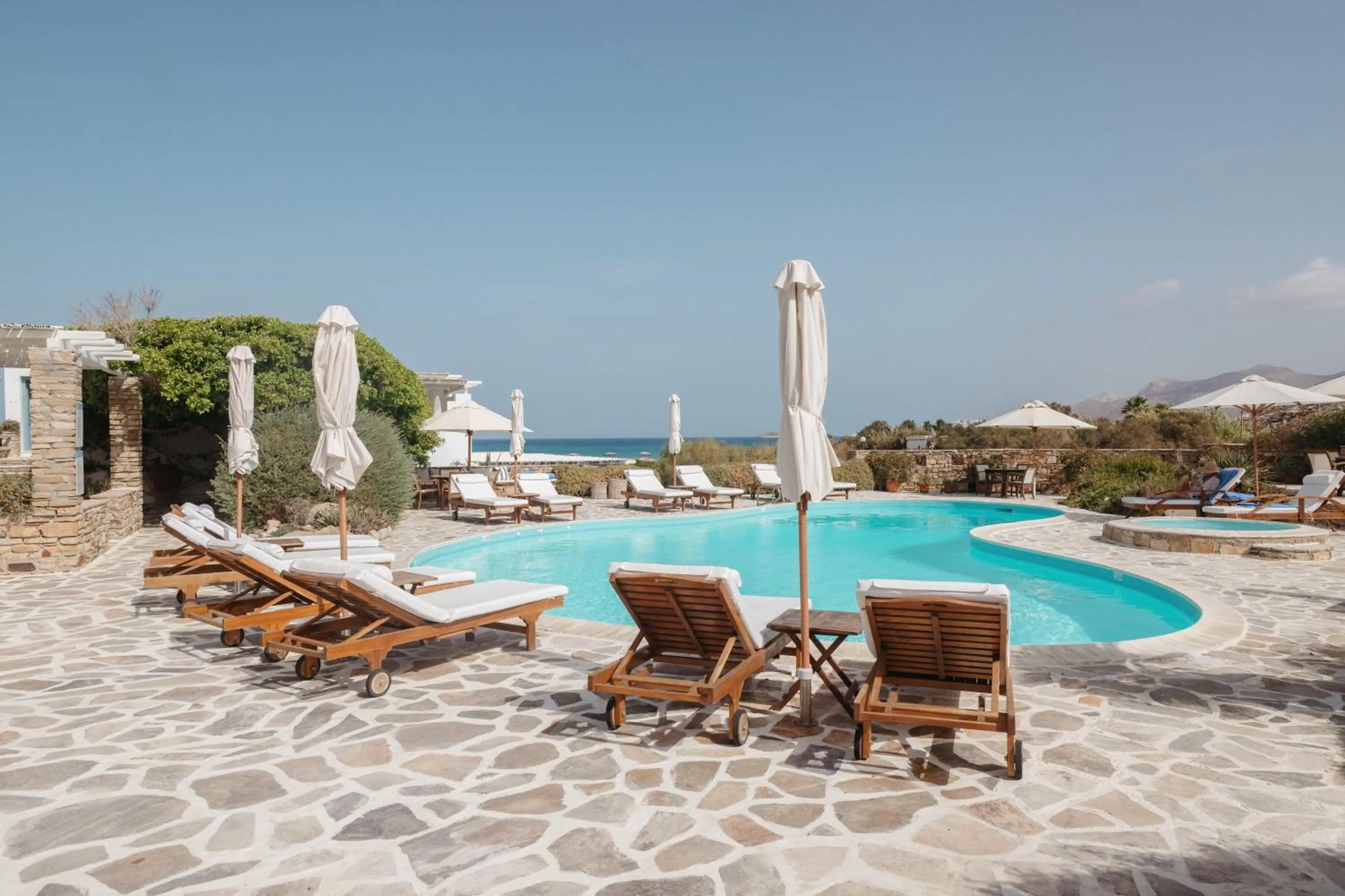 Swimming pool in Villa Marandi Luxury Suites