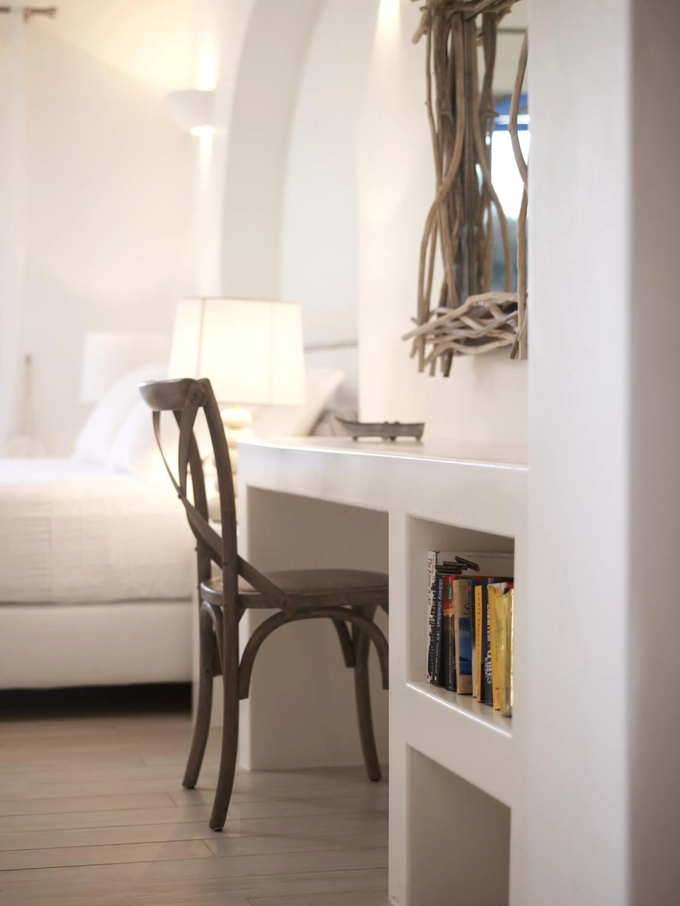 Bed in Villa Marandi Luxury Suites
