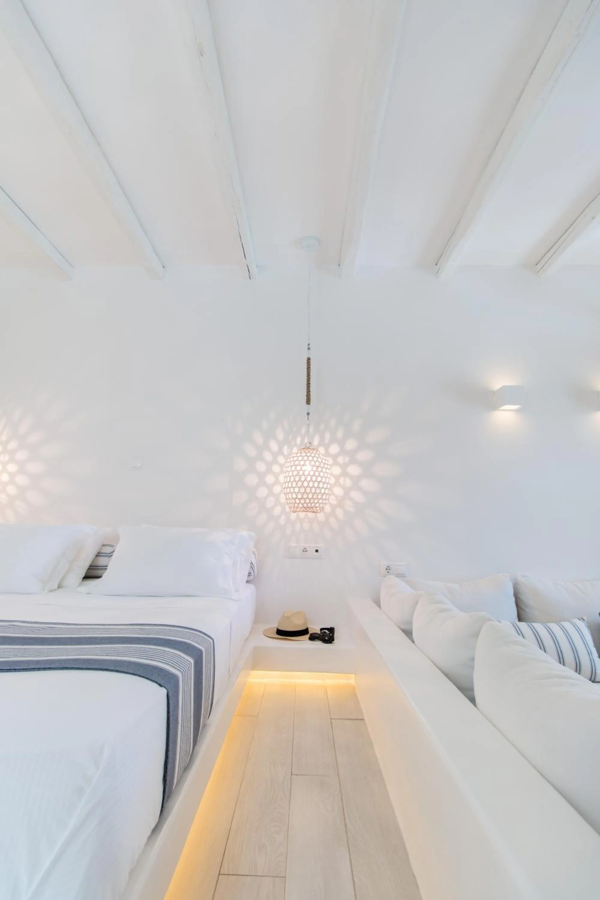 Bed in Villa Marandi Luxury Suites