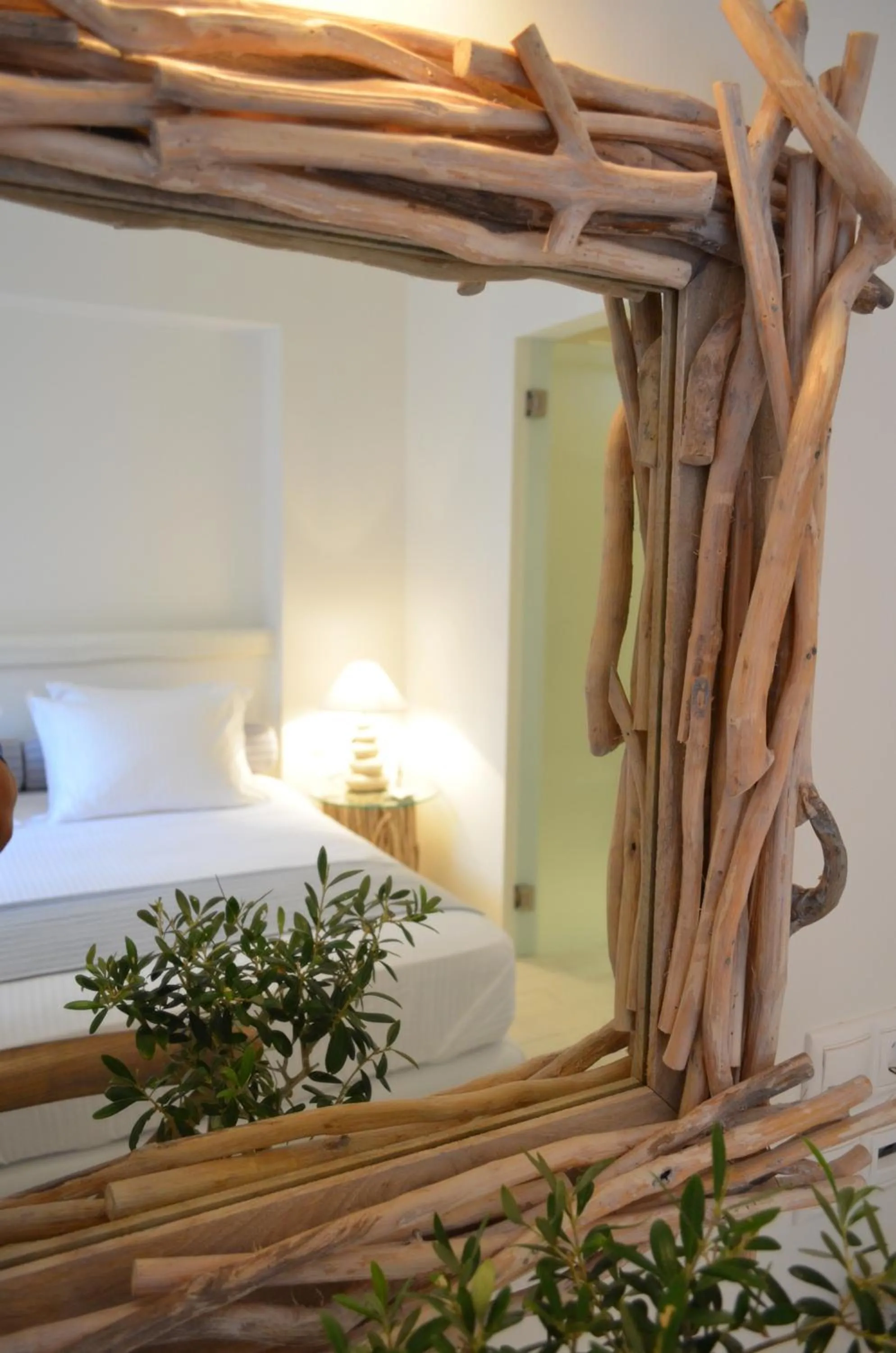 Bed in Villa Marandi Luxury Suites