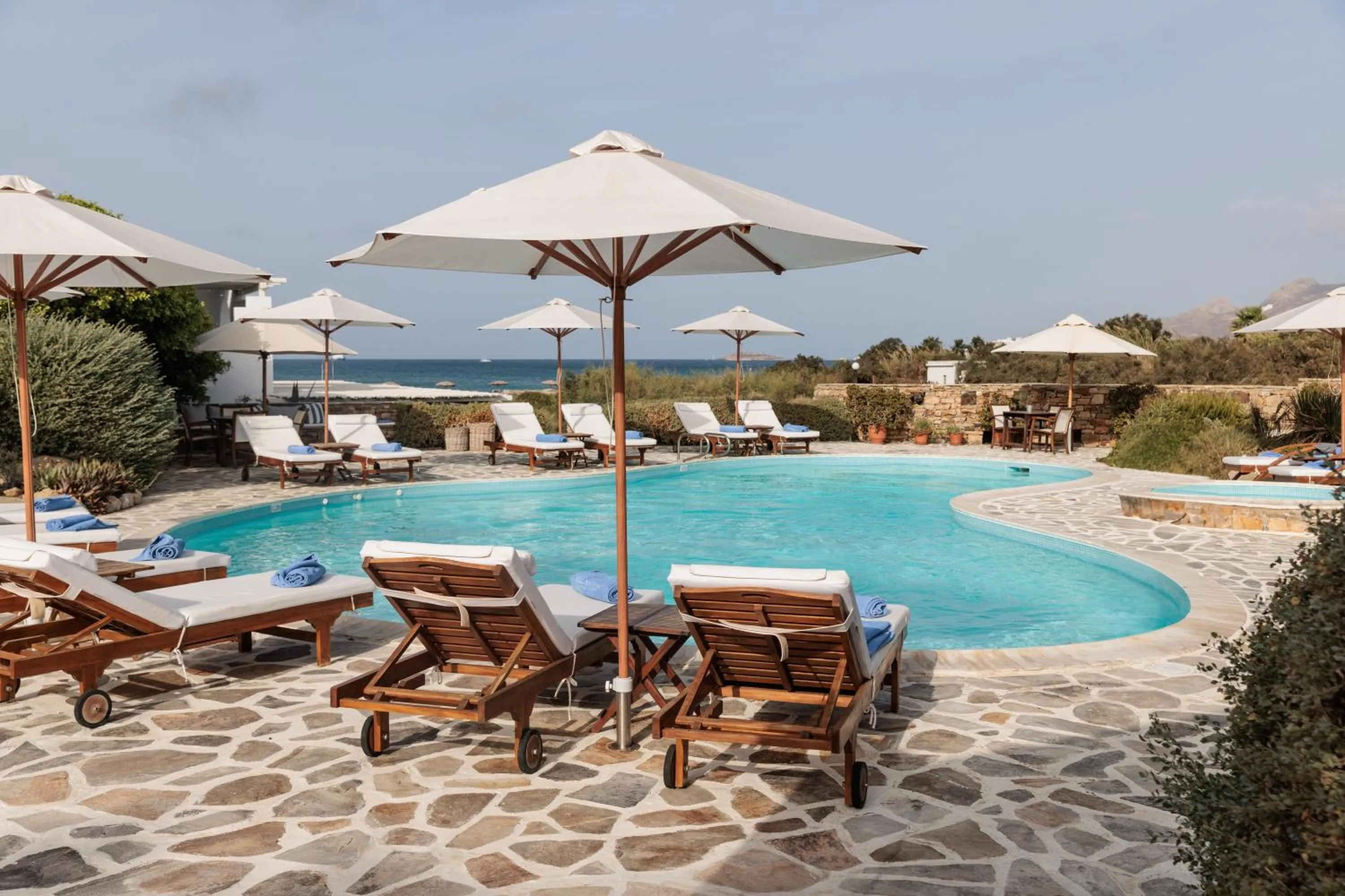 Swimming pool in Villa Marandi Luxury Suites