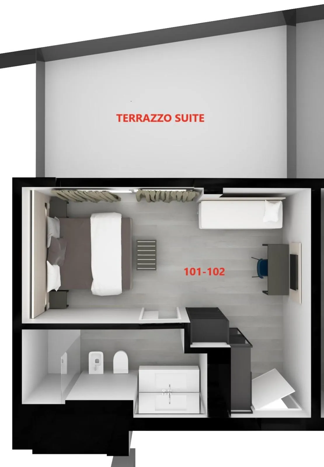 Junior Suite with Terrace in HOTEL VENICE BEACH HVB 34 Lifestyle 4 Superior