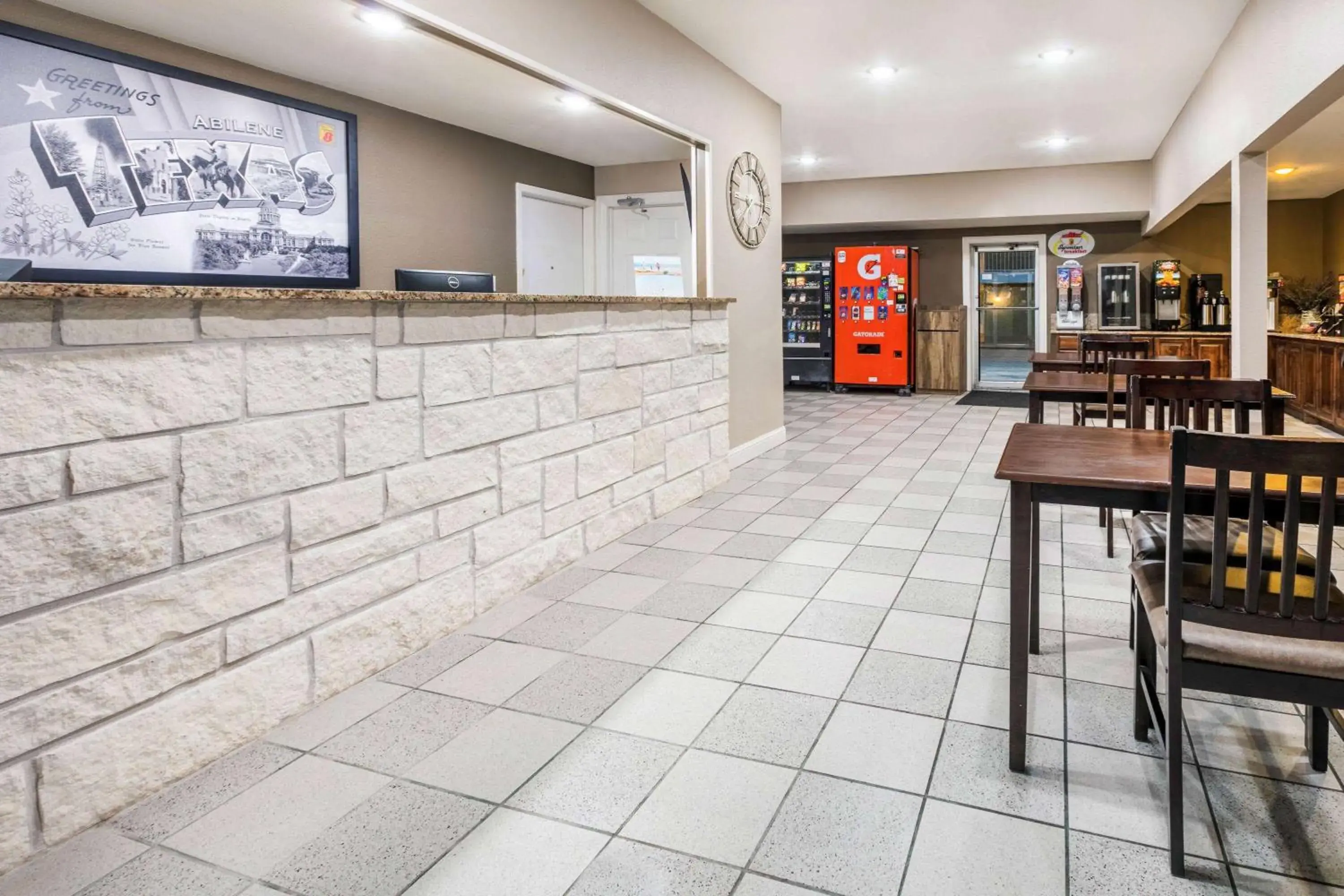 Lobby or reception in Super 8 by Wyndham Abilene North Lobby or reception in Super 8 by Wyndham Abilene North
