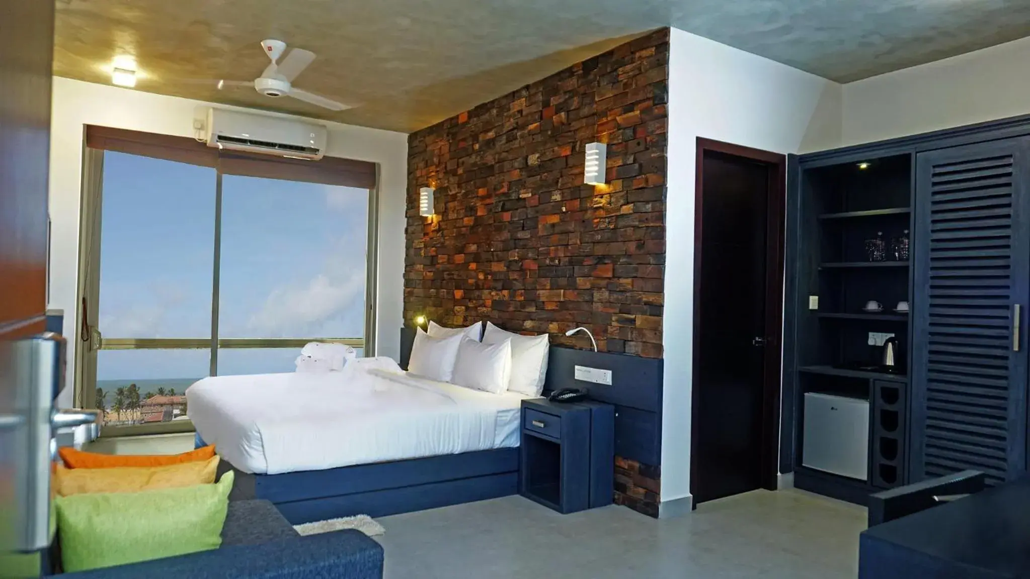 View (from property/room), Bed in Hotel Sico View (from property/room), Bed in Hotel Sico