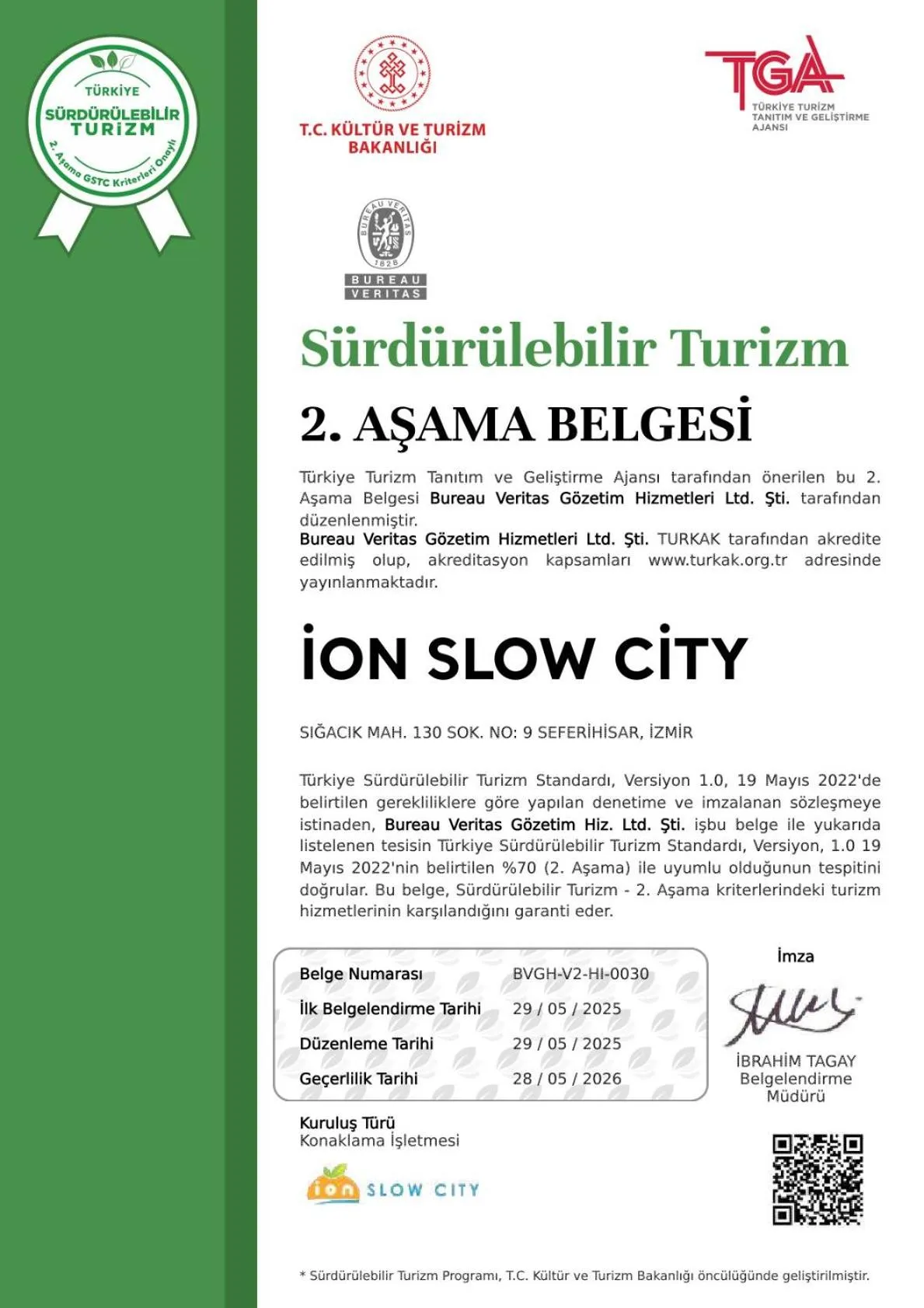 Certificate/Award in Ion Slow City Adult 12