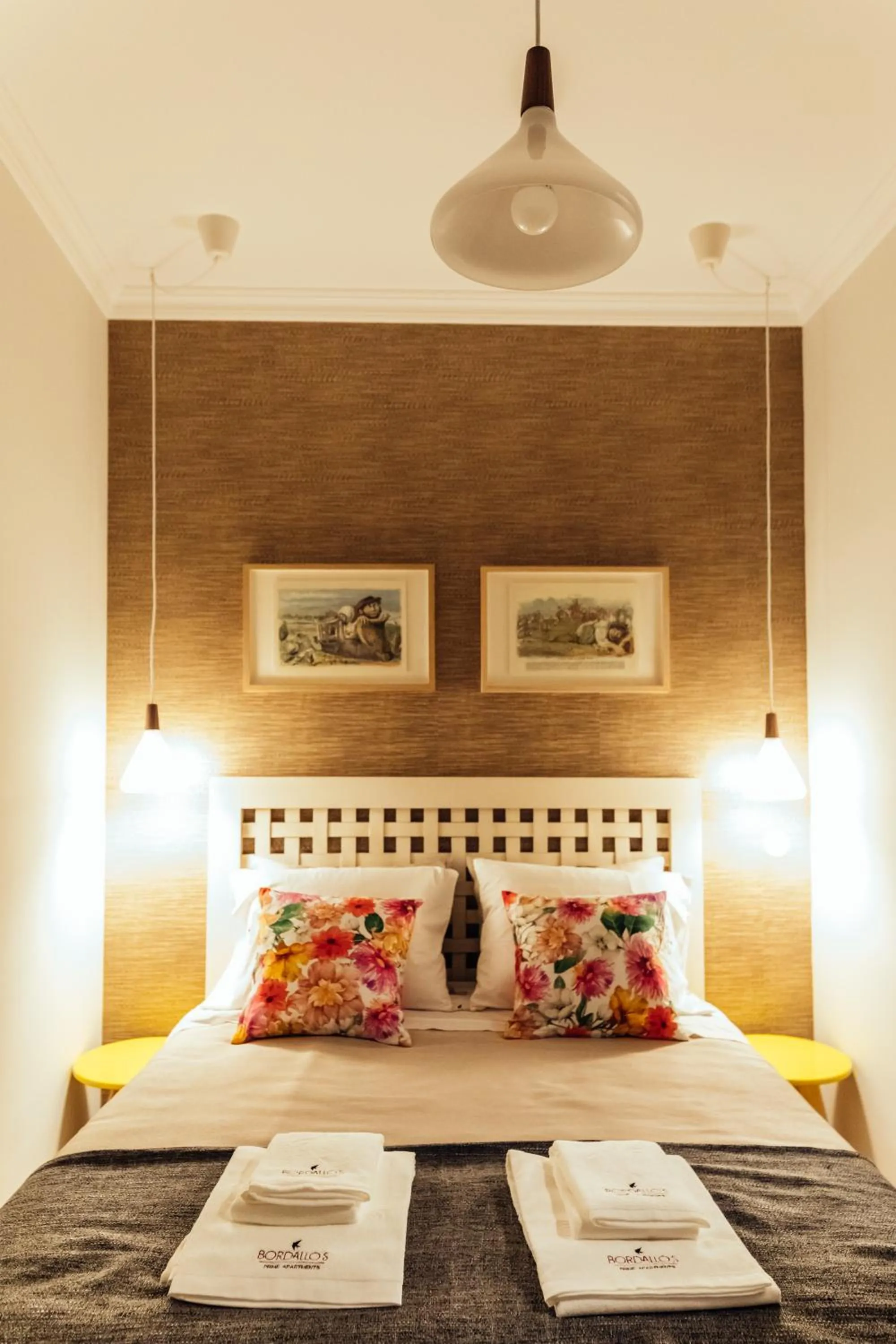 Bed in Bordallo's Prime Apartments