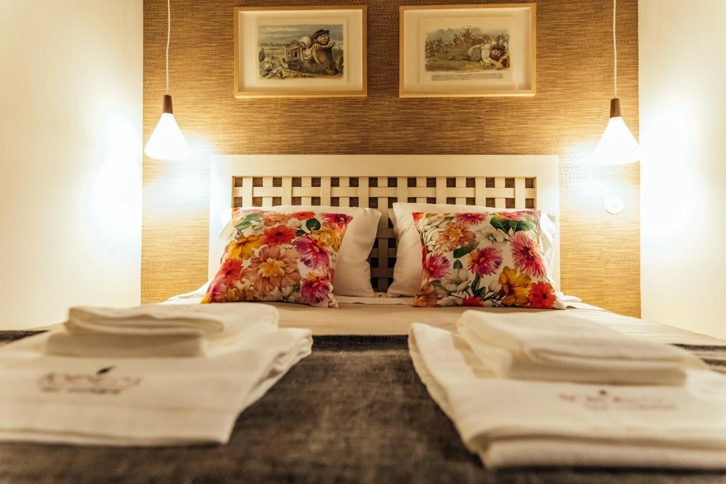 Bed in Bordallo's Prime Apartments