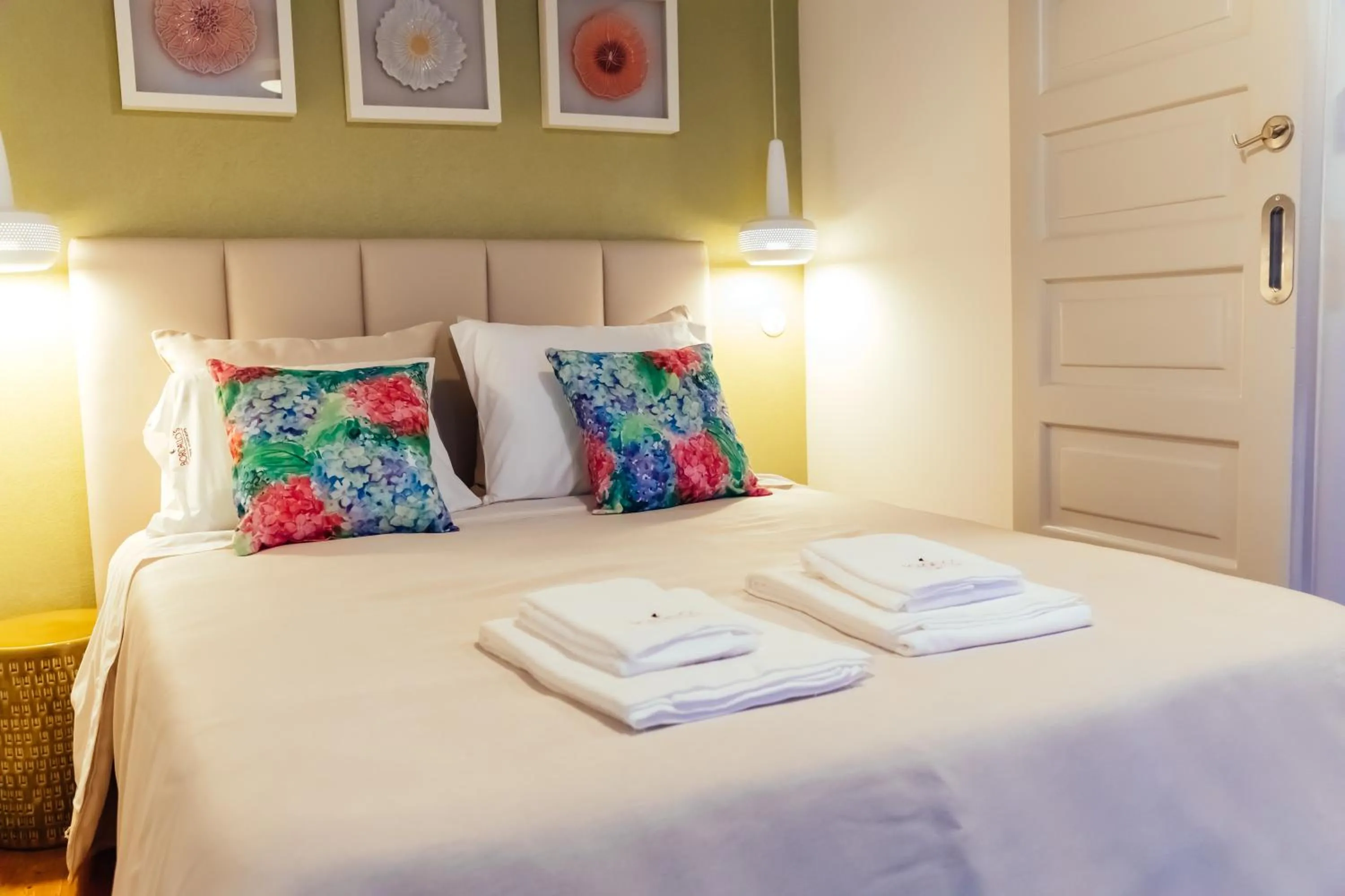 Bed in Bordallo's Prime Apartments