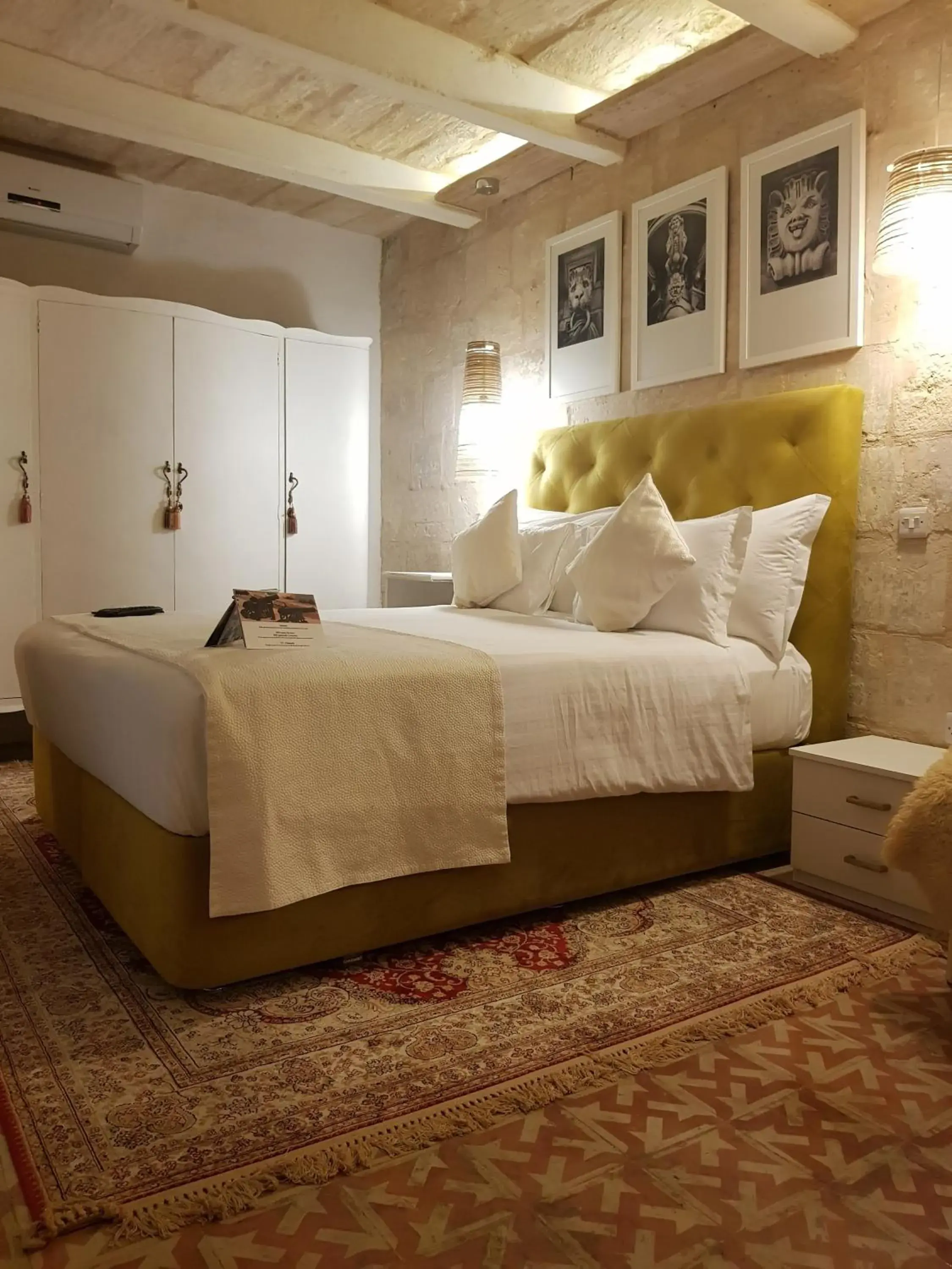 Double Room with internal Courtyard View in Valletta Lucente Guest House Double Room with internal Courtyard View in Valletta Lucente Guest House