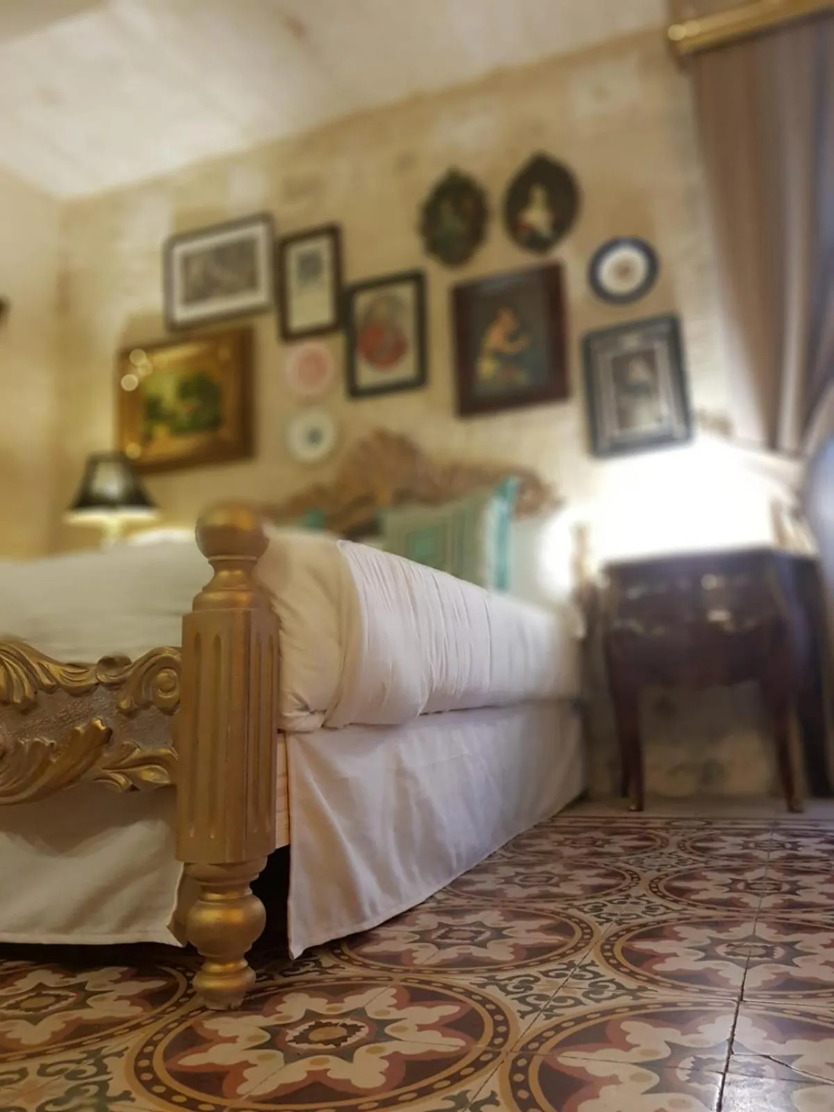 Bed in Valletta Lucente Guest House