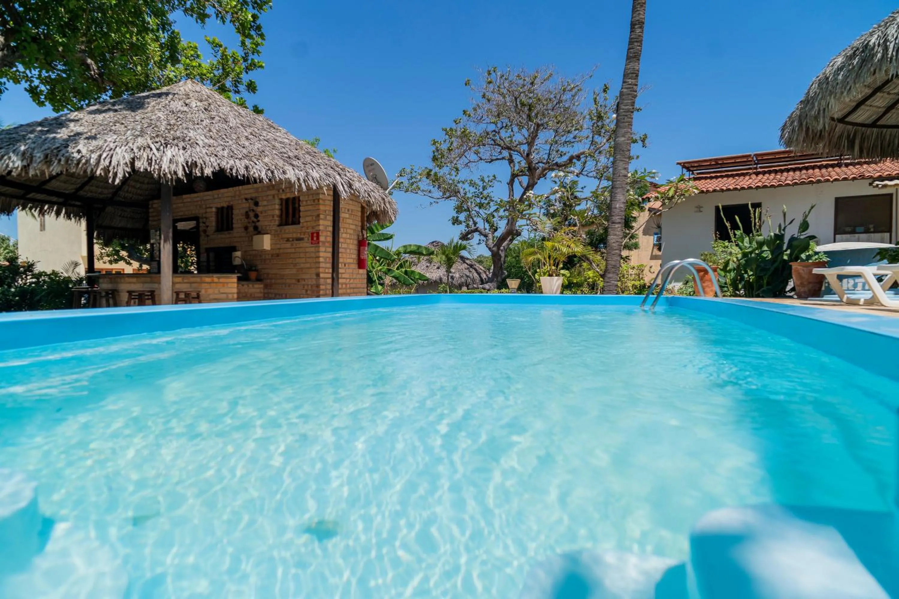 Swimming pool in Casa Suiça Brasileira