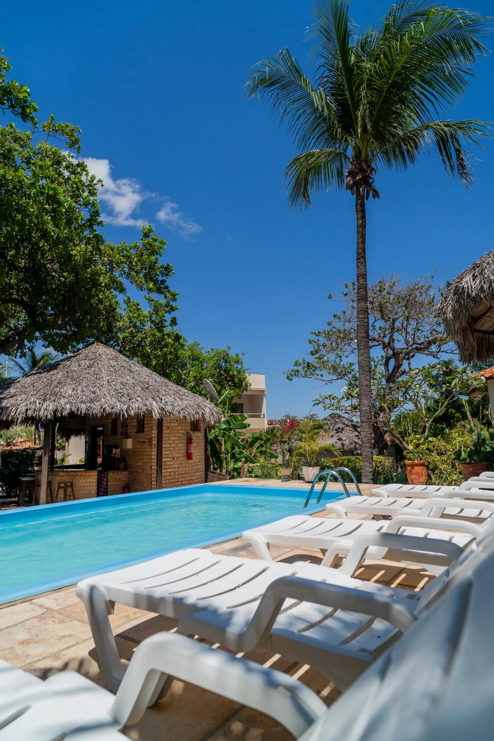 Swimming pool in Casa Suiça Brasileira