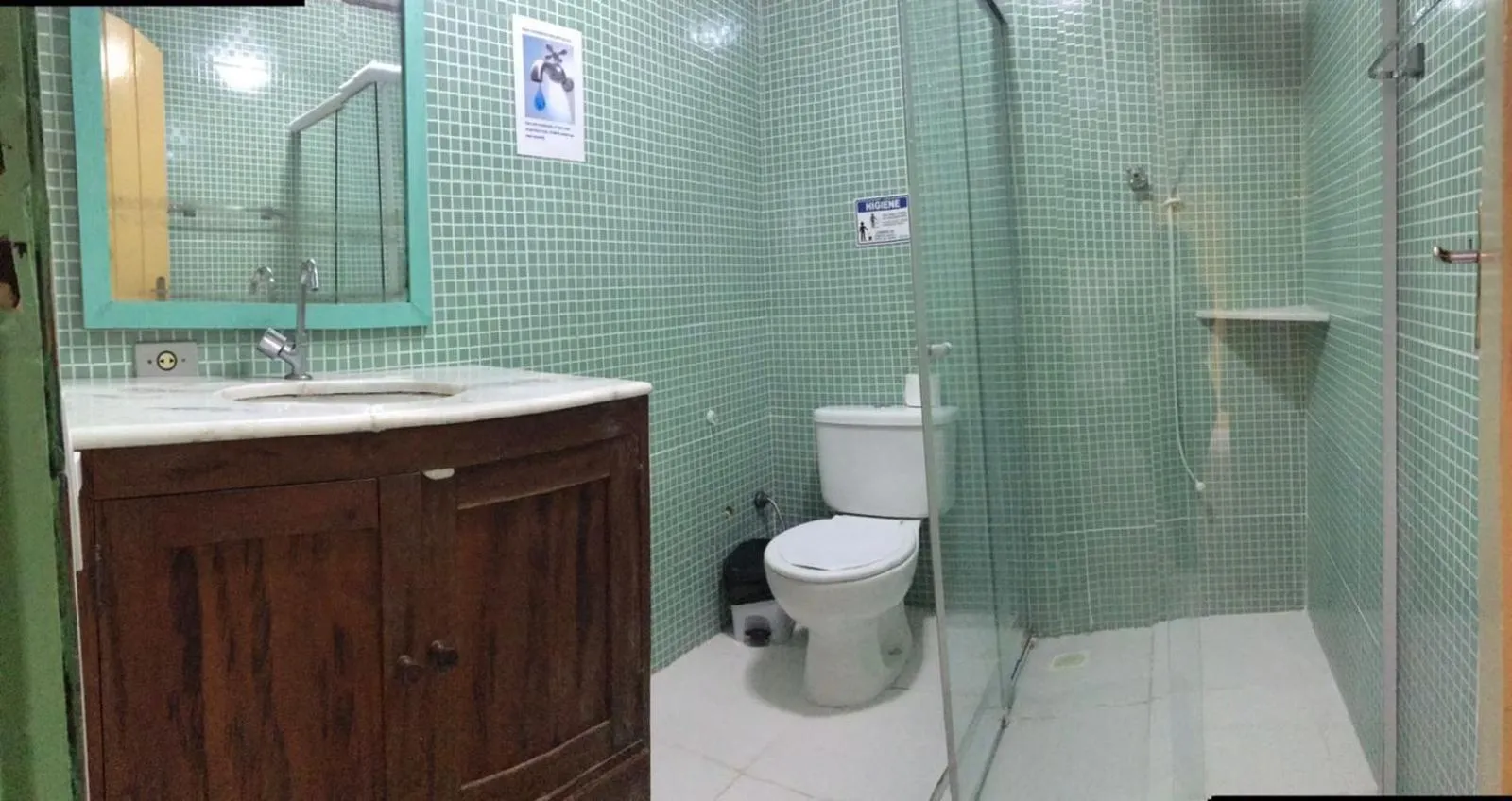 Bathroom in Pousada Florescer