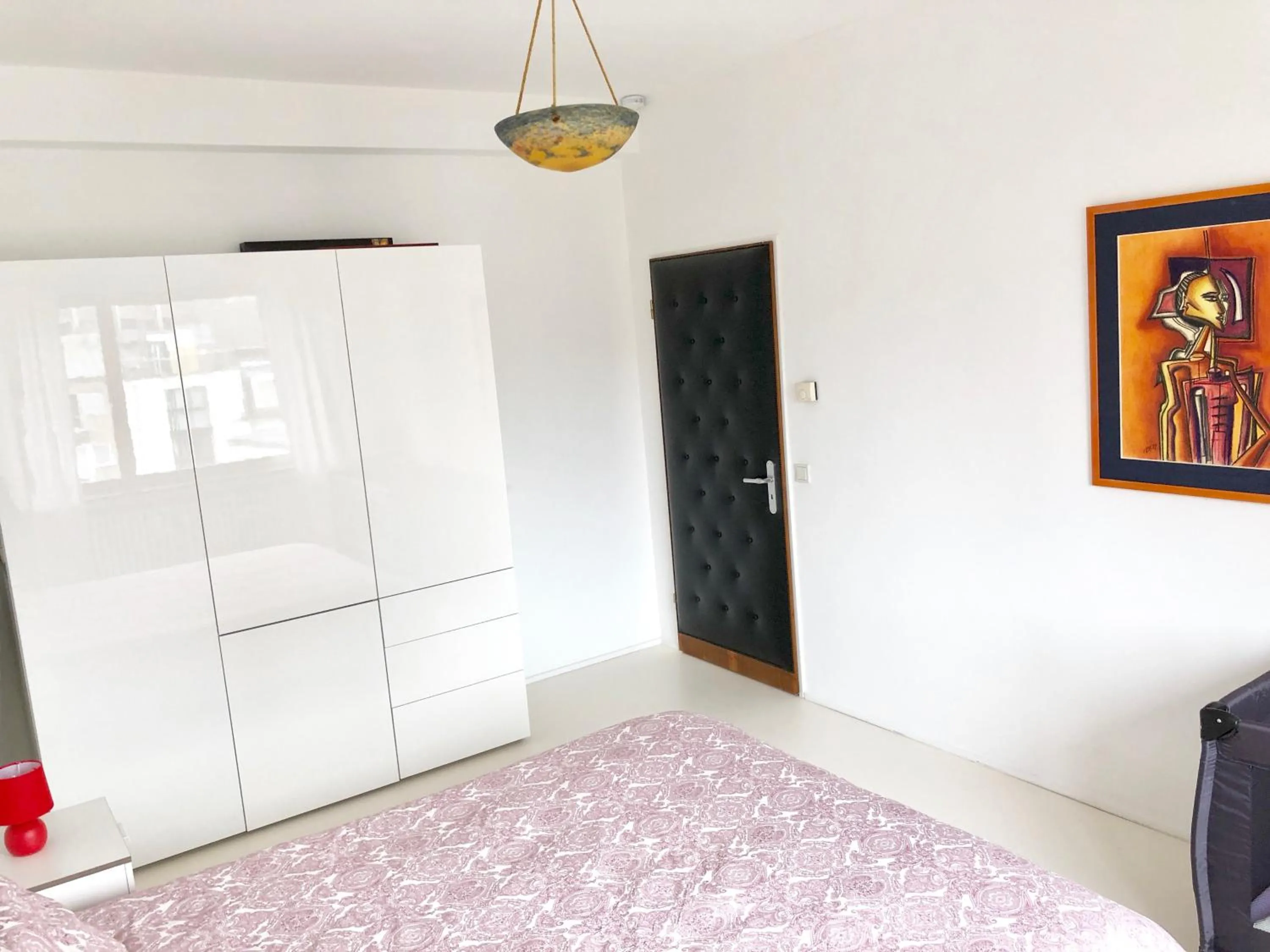 Bedroom, Bed in Spacious flat in the heart of the City Center! Ideal for a family!