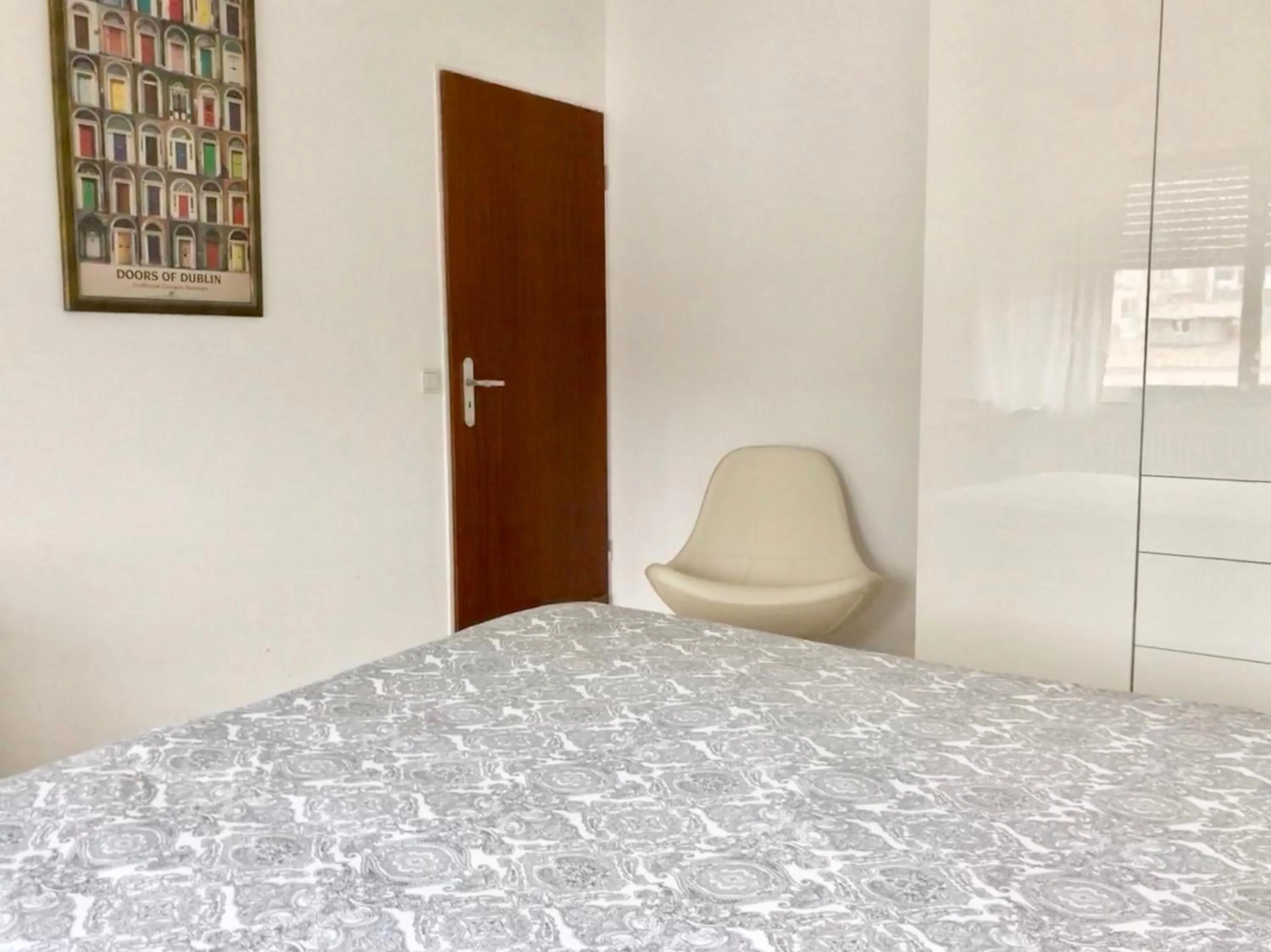 Bedroom, Bed in Spacious flat in the heart of the City Center! Ideal for a family!