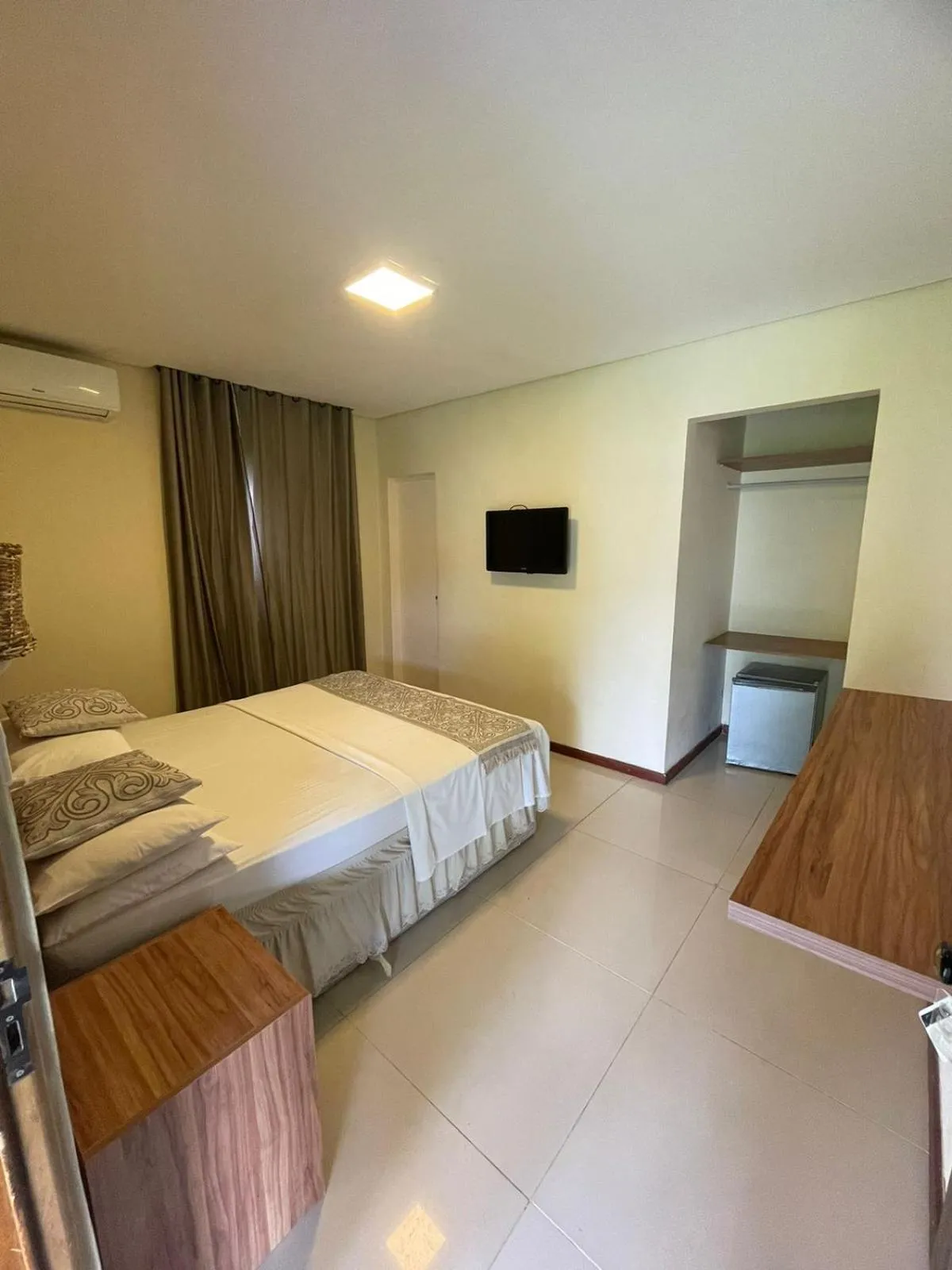 Bed in Pousada Le Baron