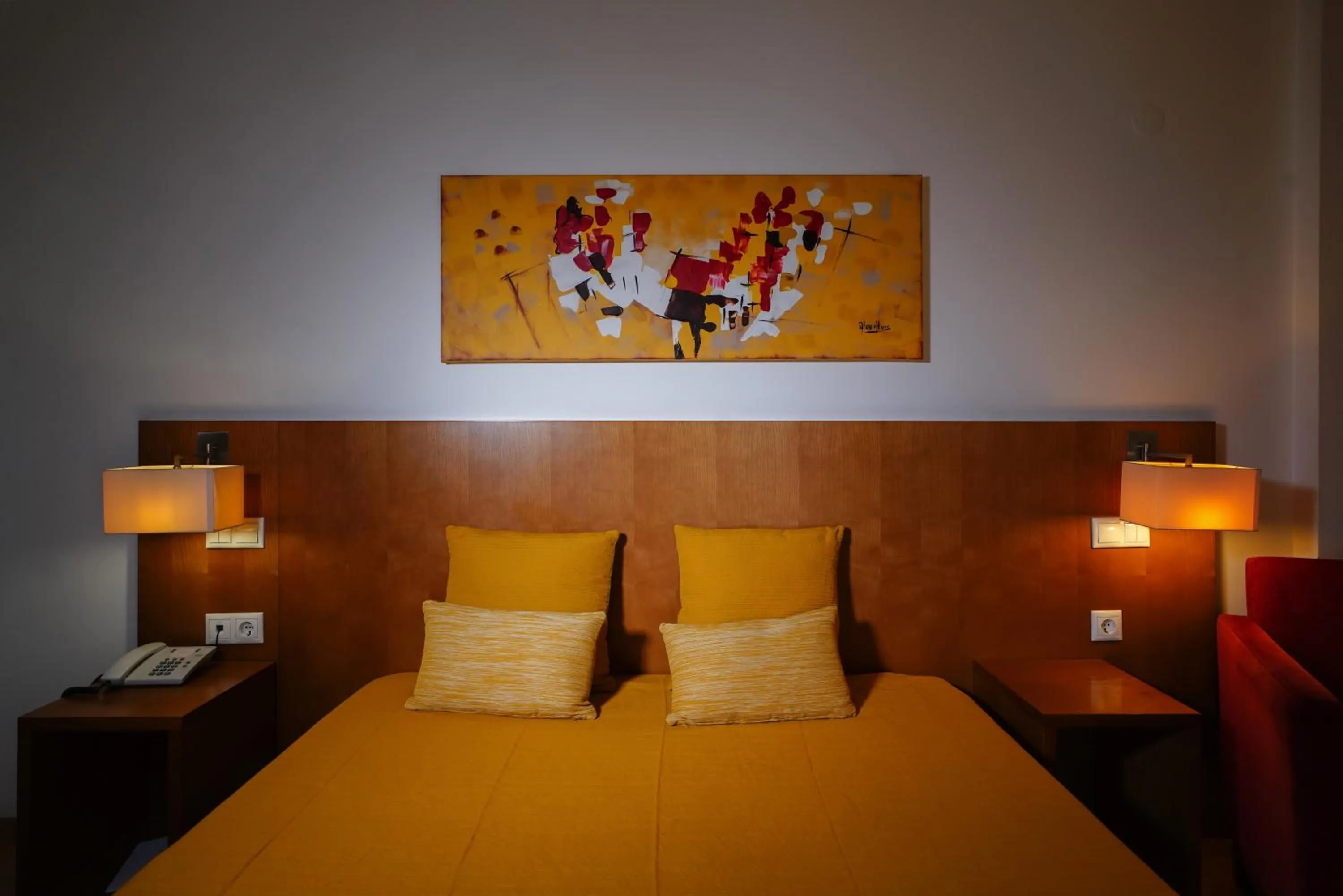 Bed in Hotel Jose Alberto