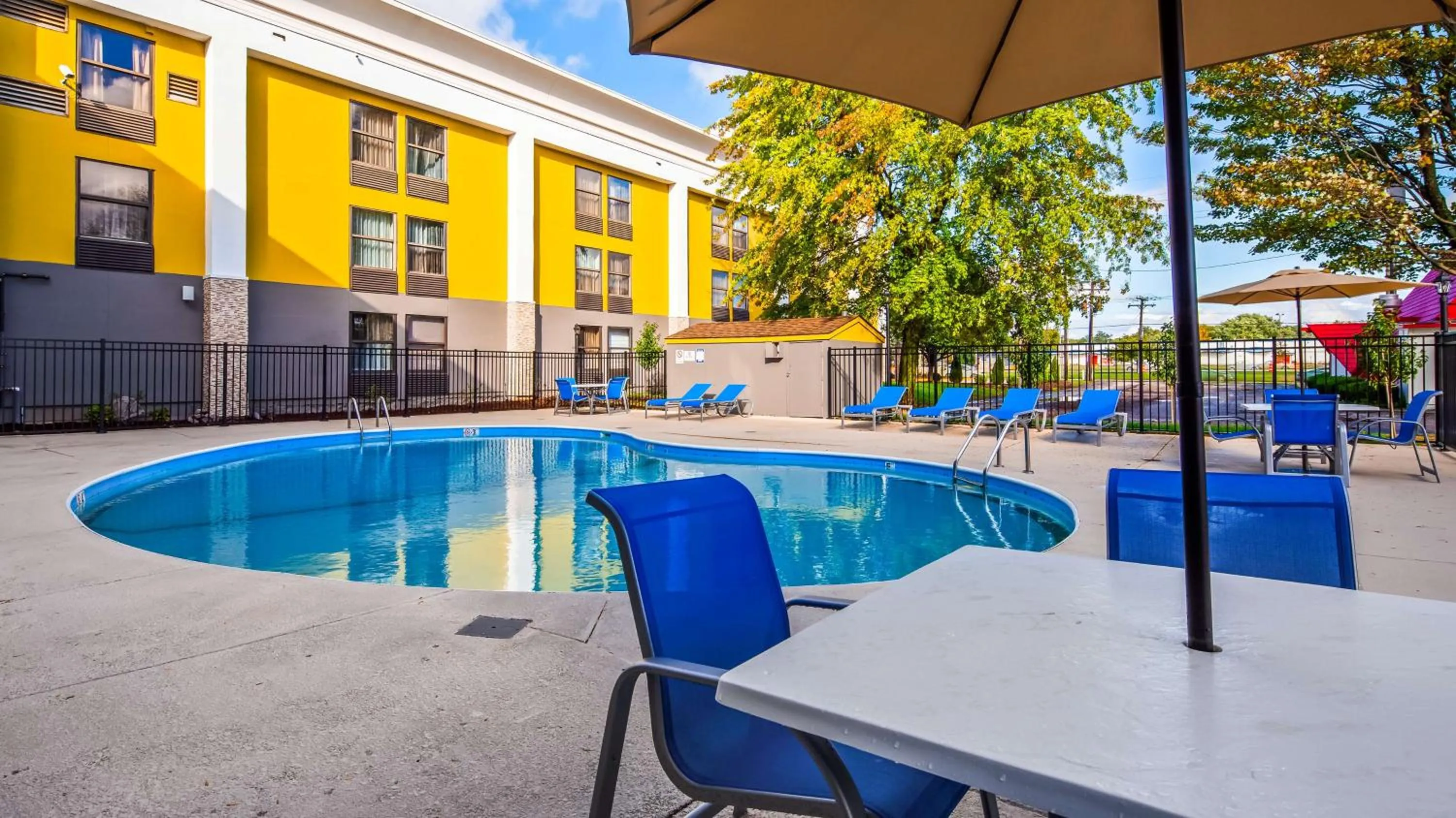 On site in Best Western Plus Bloomington East