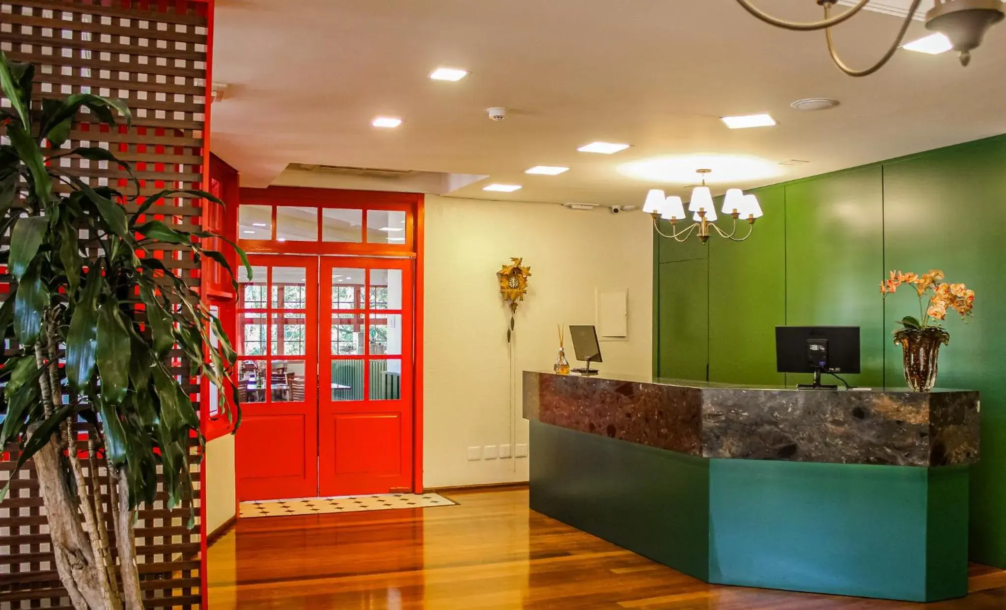 Lobby or reception in Hotel Fioreze Origem Lobby or reception in Hotel Fioreze Origem