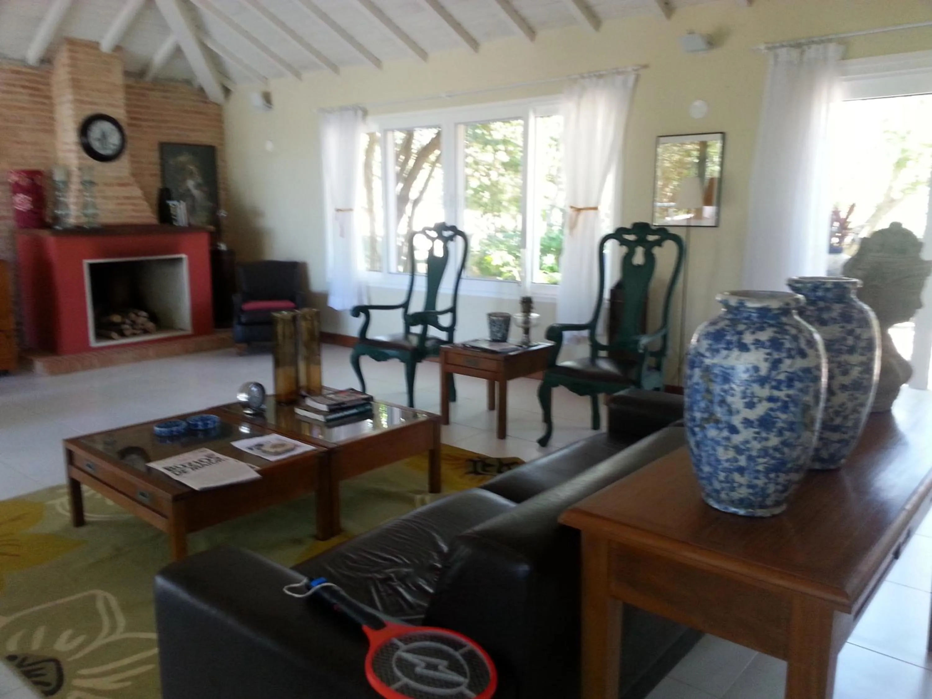 Decorative detail in Ferradura Parque Pousada