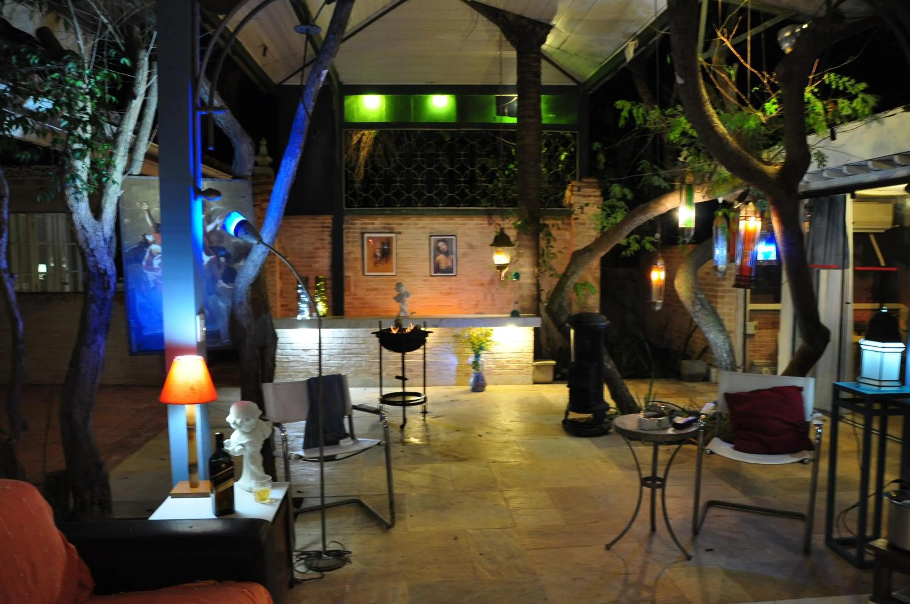 Decorative detail in Ferradura Parque Pousada