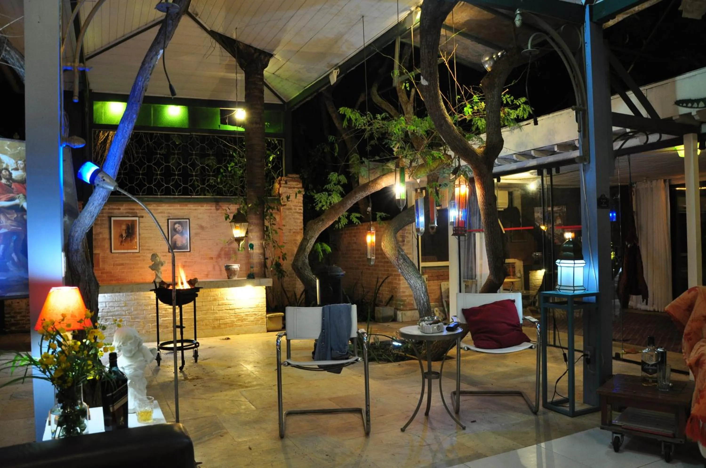 Decorative detail in Ferradura Parque Pousada