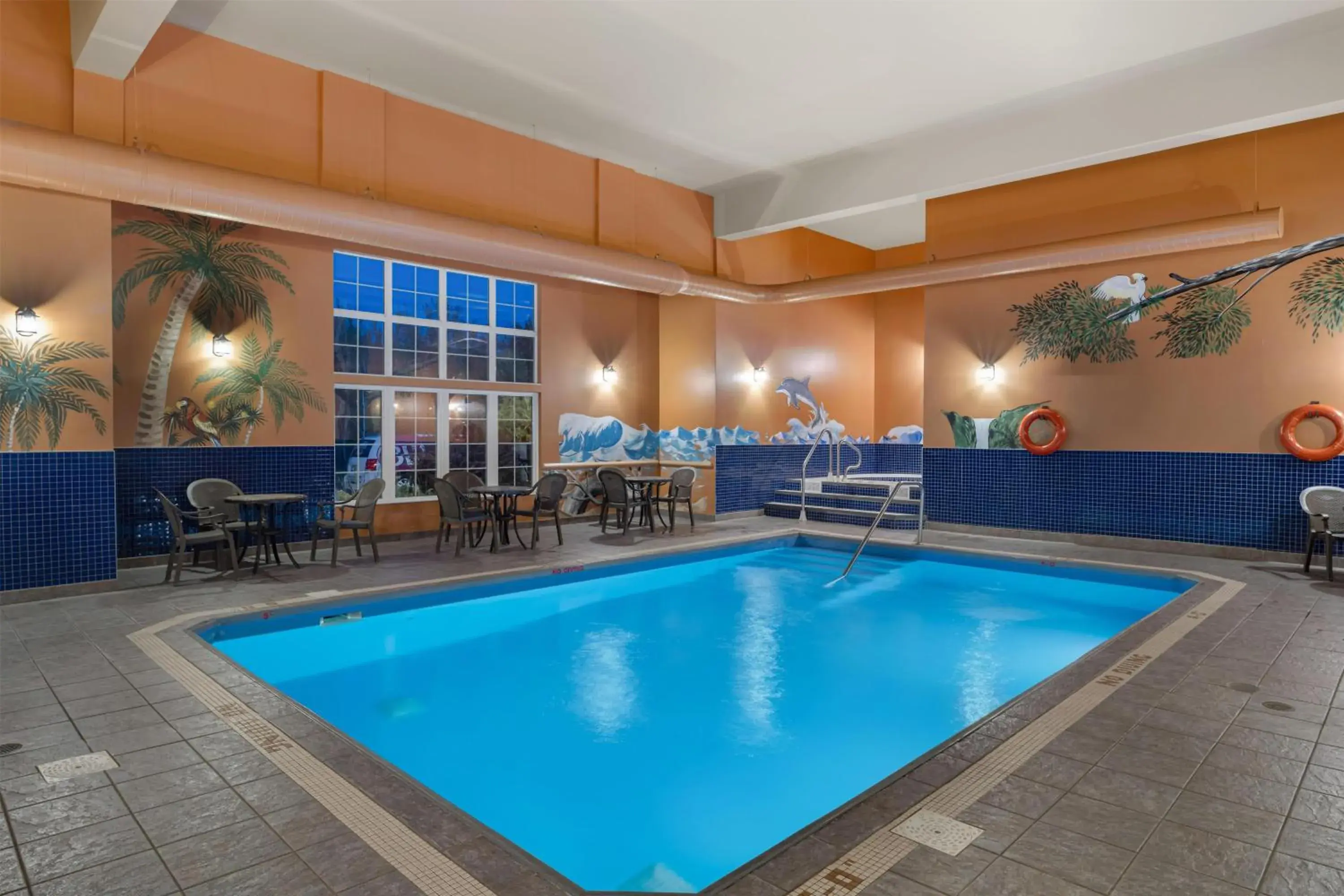 Pool view in Best Western Plus Fredericton Hotel & Suites Pool view in Best Western Plus Fredericton Hotel & Suites